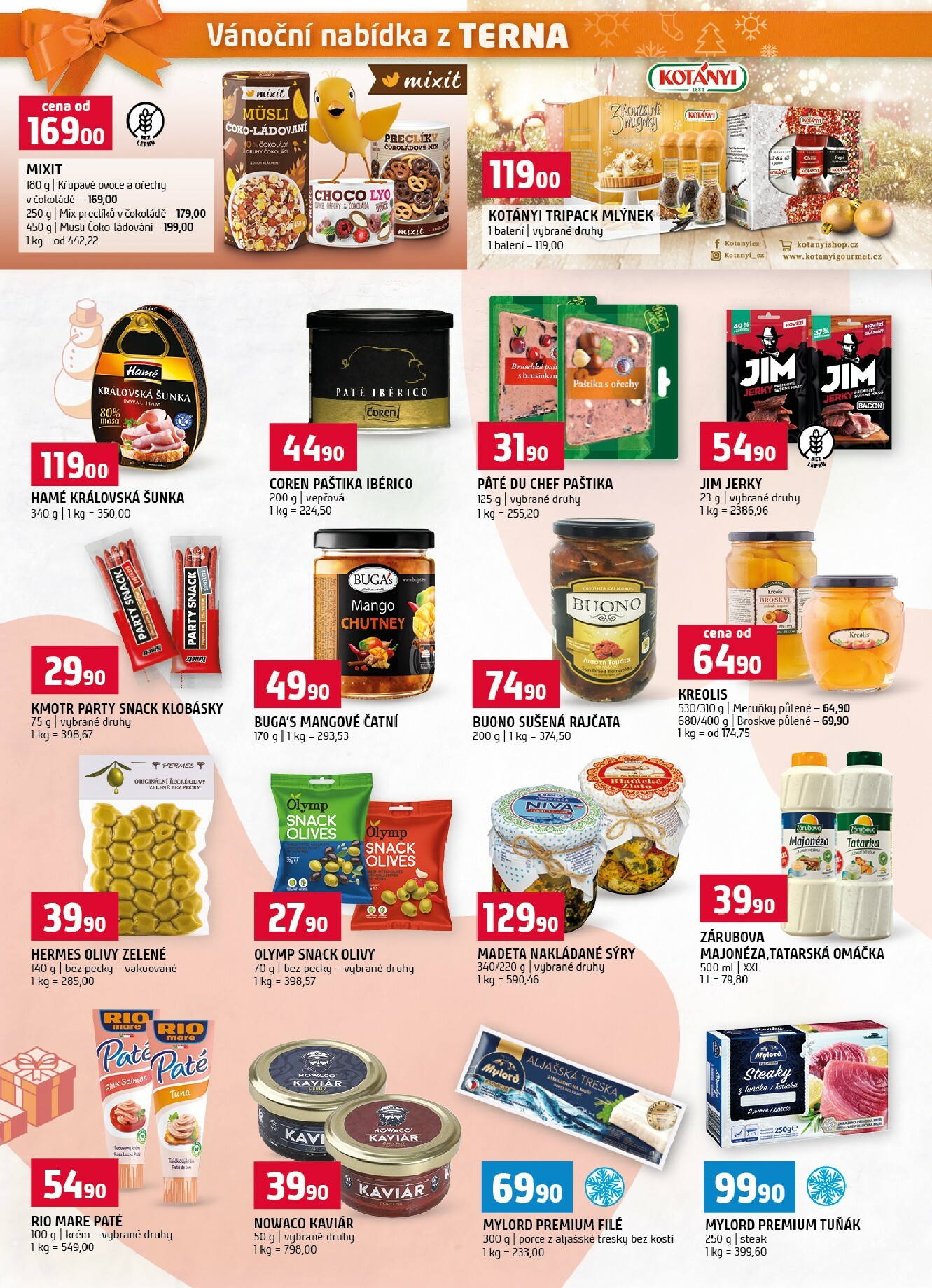 terno - Aktuální leták Terno - Vánoční speciál od 18.11. do 31.12. - page: 4