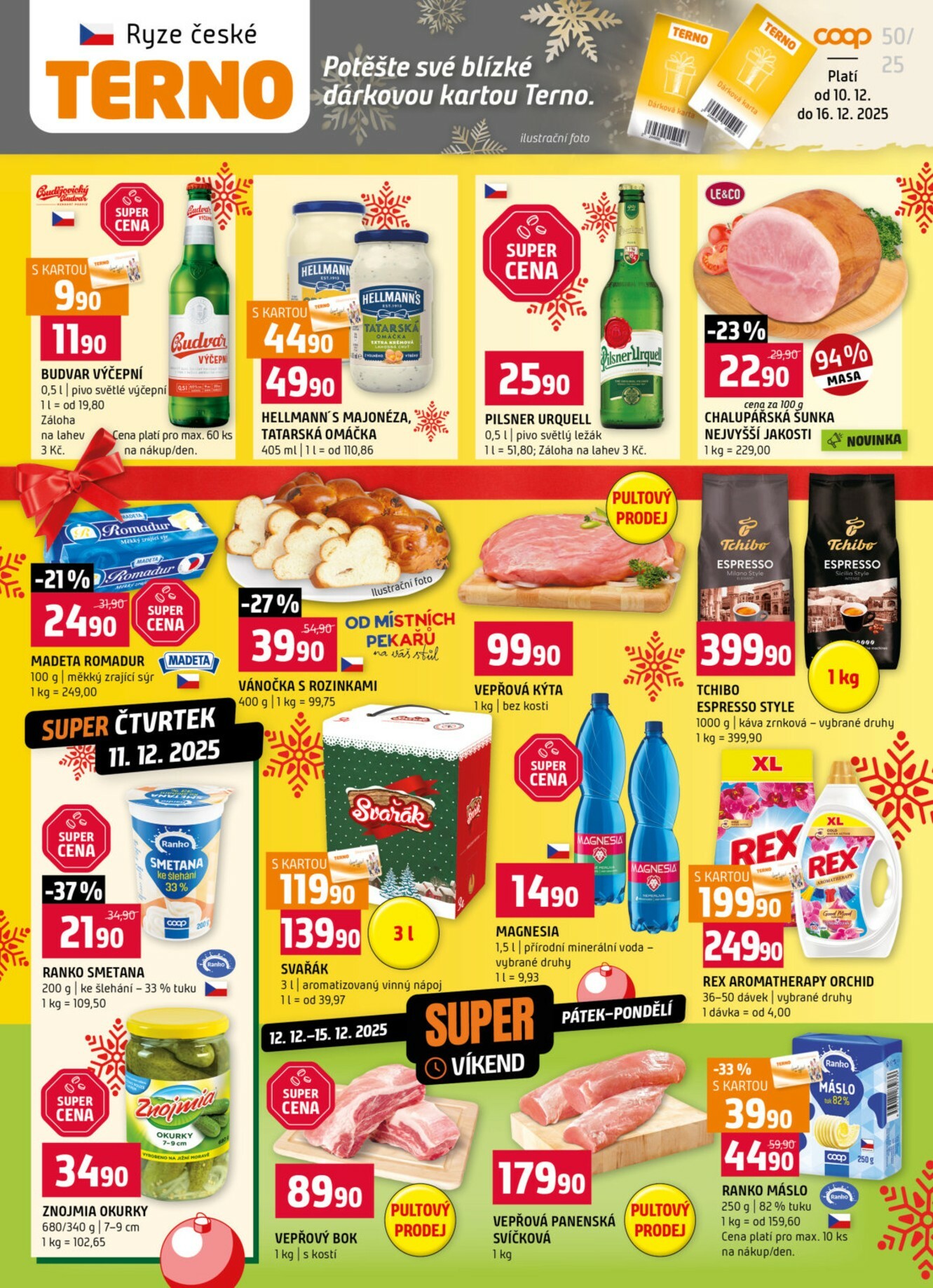 terno - Aktuální leták Terno od 10.12. do 16.12.
