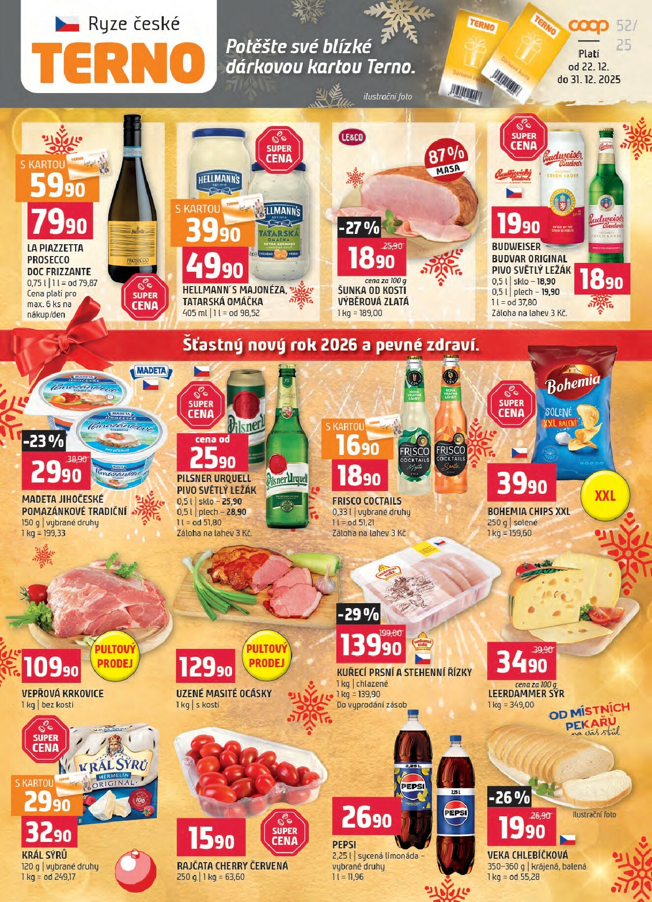 terno - Aktuální leták Terno od 22.12. do 31.12.