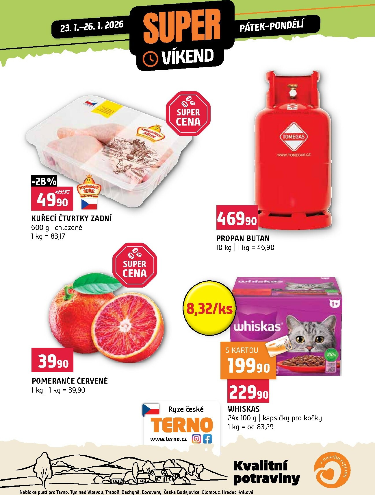 terno - Terno - Super víkend leták platný od 23.01. do 26.01.