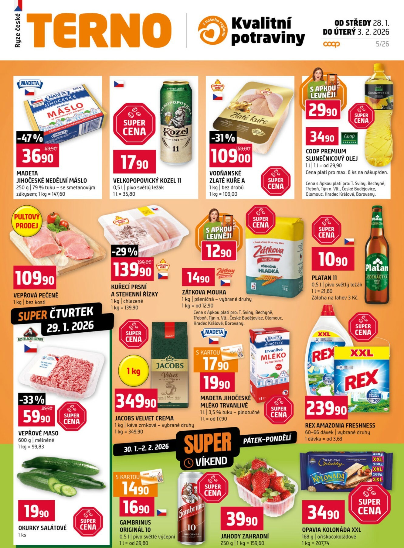 terno - Terno leták platný od 28.01. do 03.02.