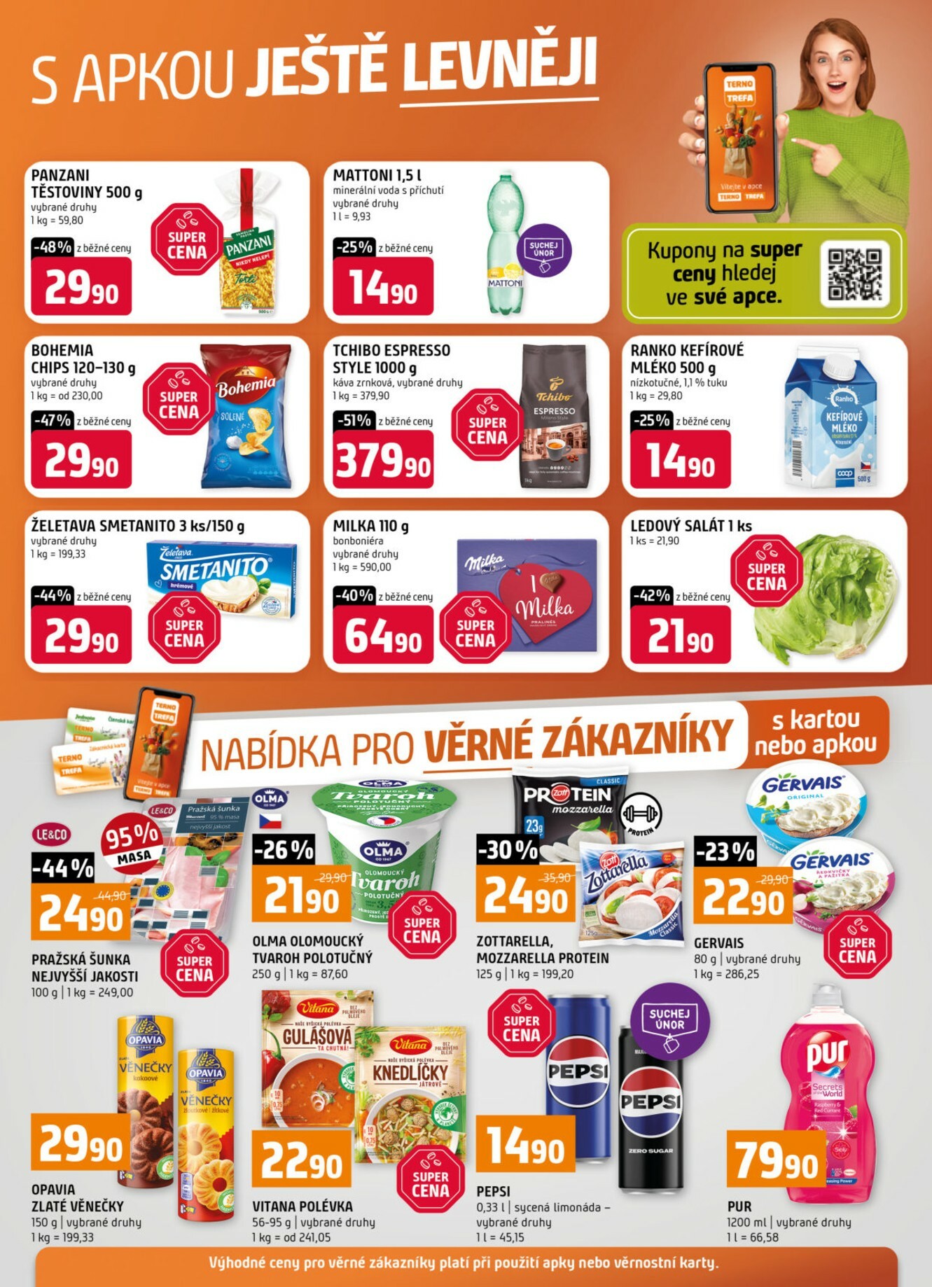 terno - Terno - S apkou ještě levněji leták platný od středy 04.02.2026 do úterý 10.02.2026