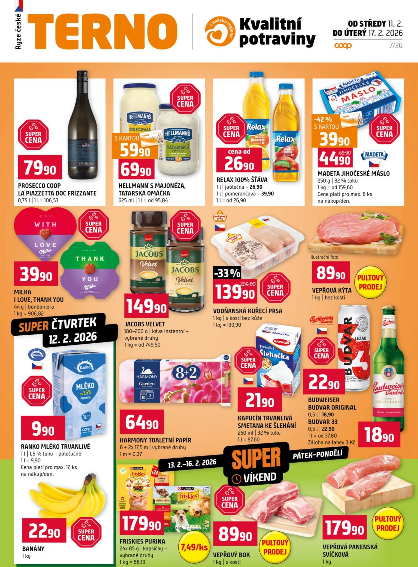 terno - Terno leták platný od středy 11.02.2026 do úterý 17.02.2026