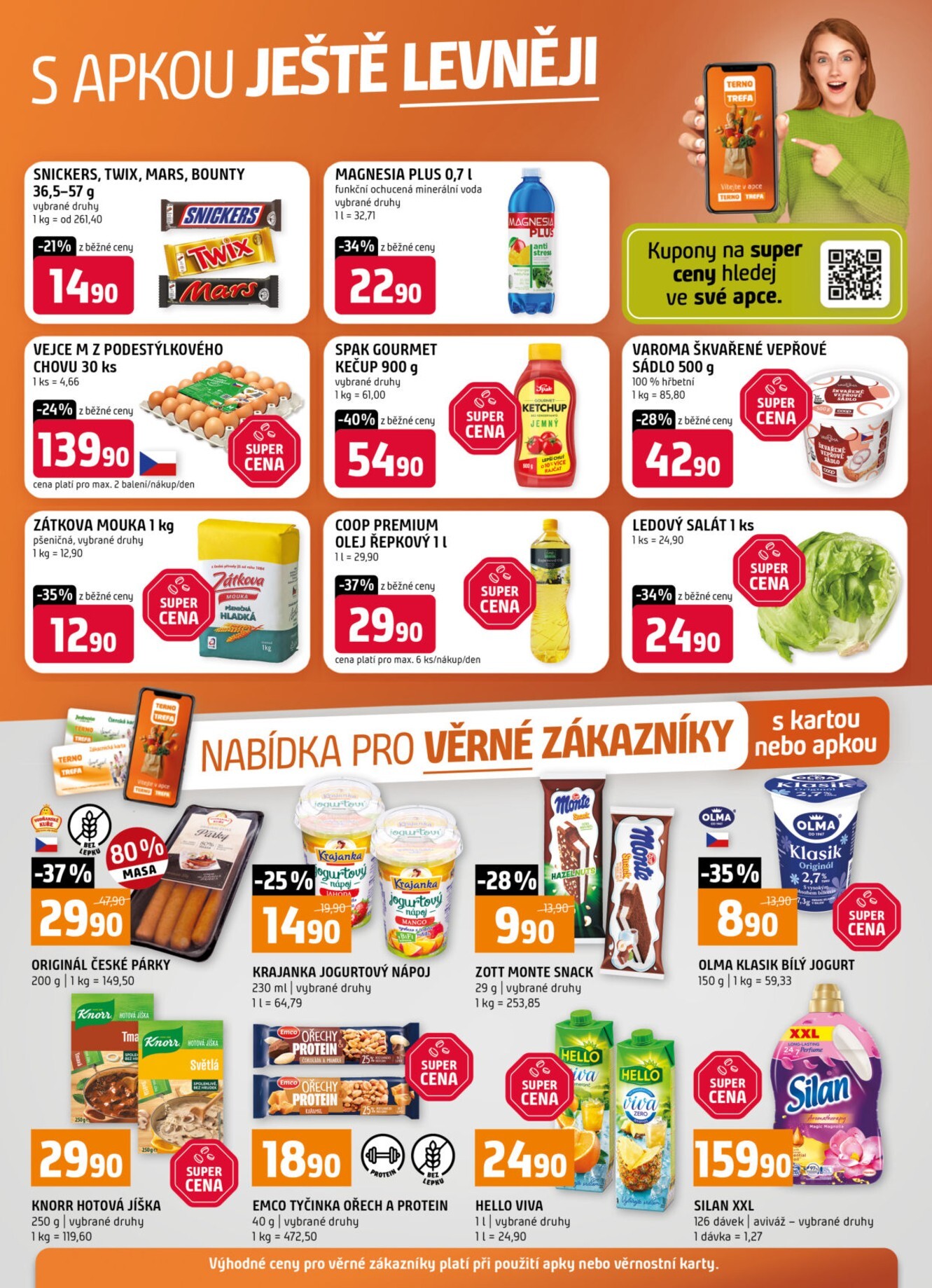 terno - Terno - S apkou ještě levněji leták platný od středy 25.02.2026 do úterý 03.03.2026