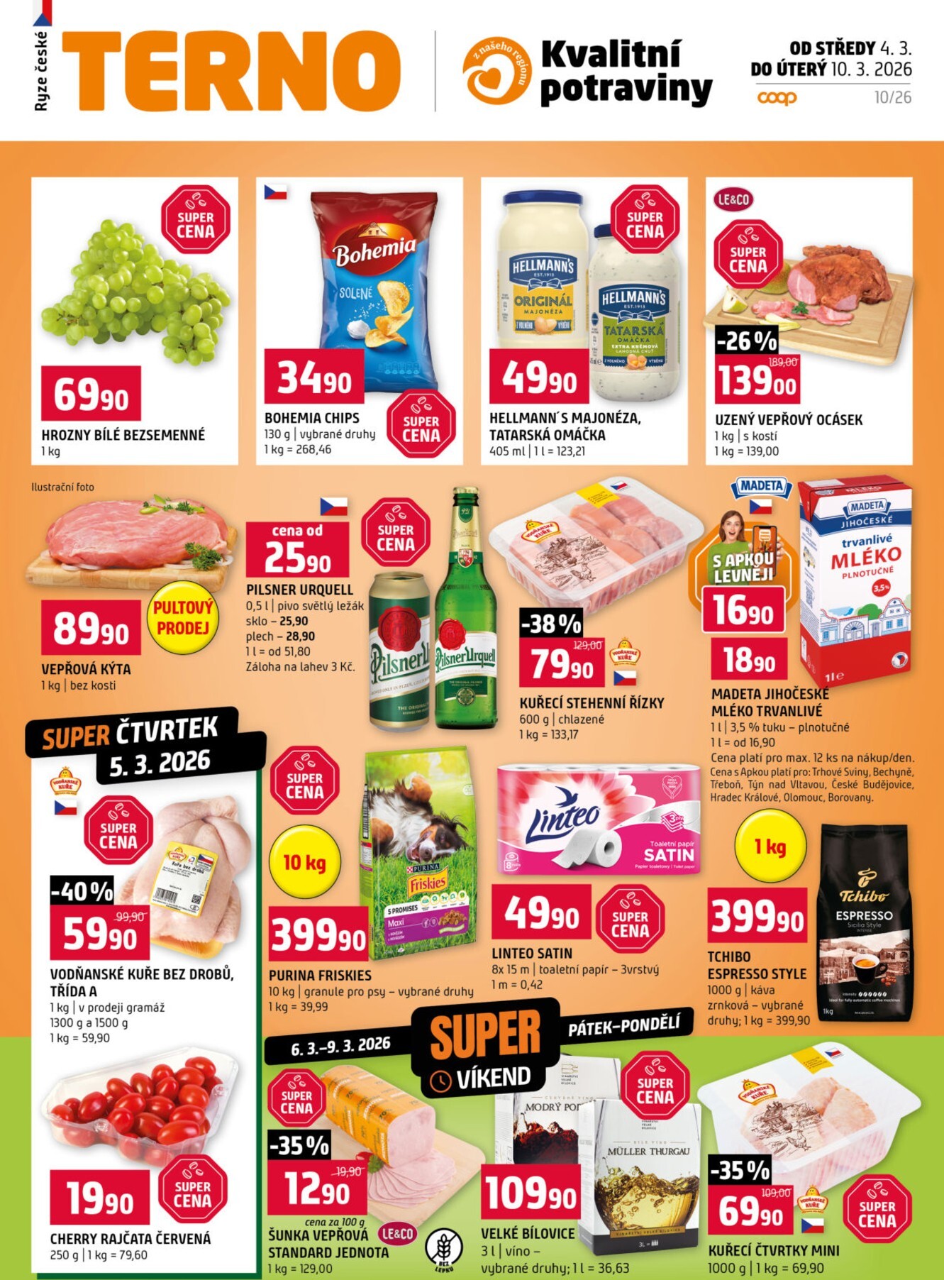 terno - Terno leták platný od středy 04.03.2026 do úterý 10.03.2026