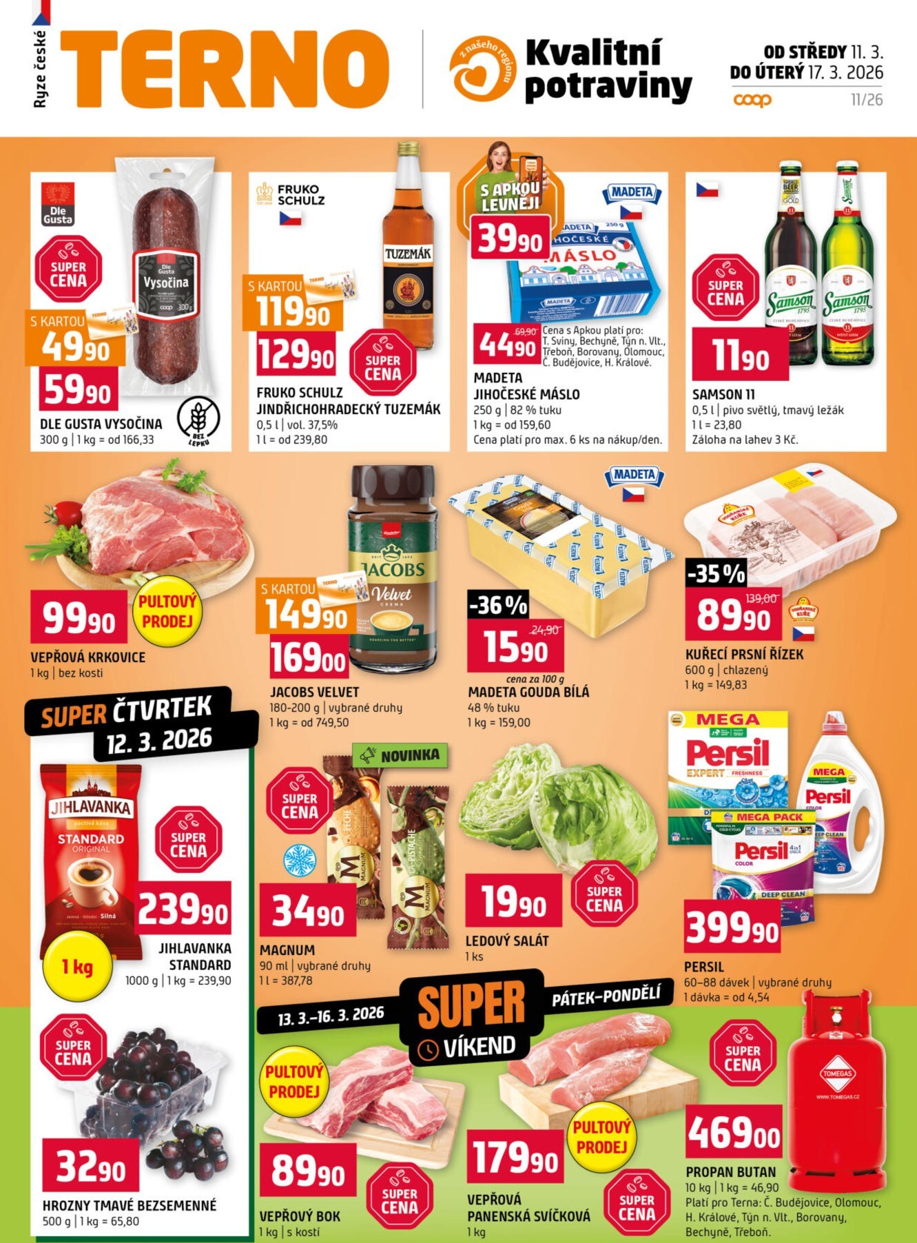 terno - Terno leták platný od středy 11.03.2026 do úterý 17.03.2026