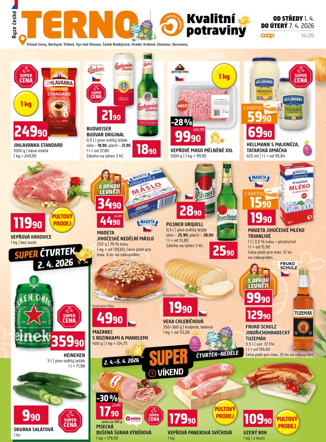 terno - Terno leták platný od středy 01.04.2026 do úterý 07.04.2026
