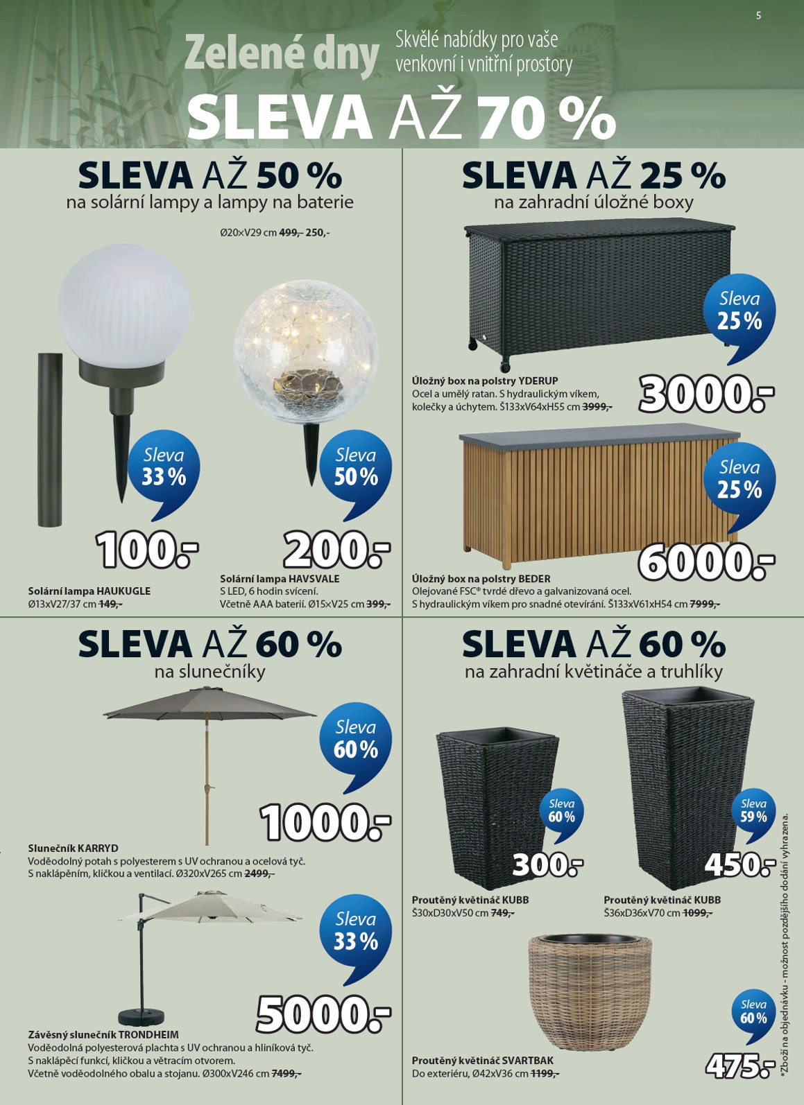 jysk - Aktuální JYSK leták platný od středy 20.05.2026 do úterý 26.05.2026 - page: 5