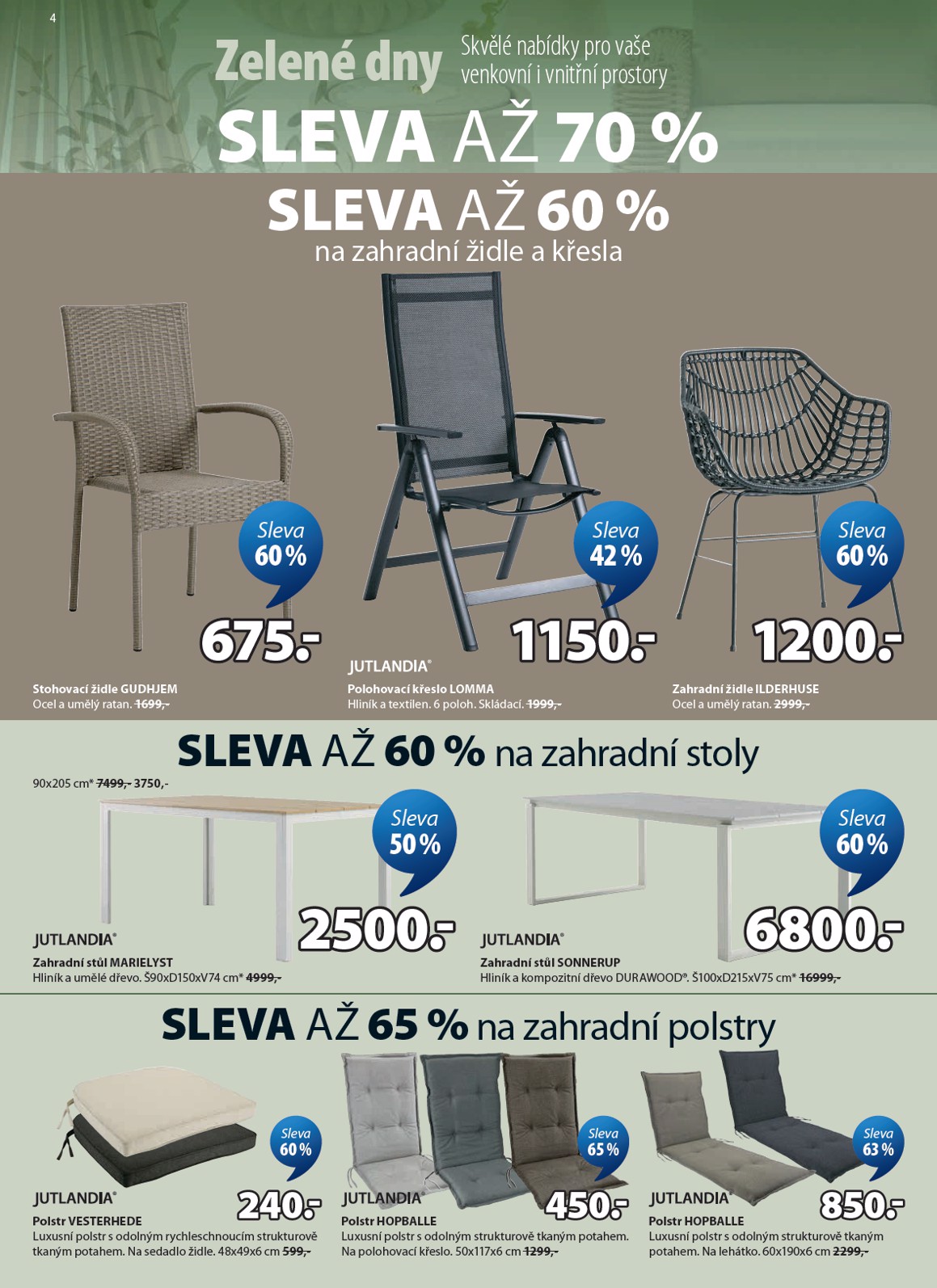 jysk - Aktuální JYSK leták platný od středy 20.05.2026 do úterý 26.05.2026 - page: 4