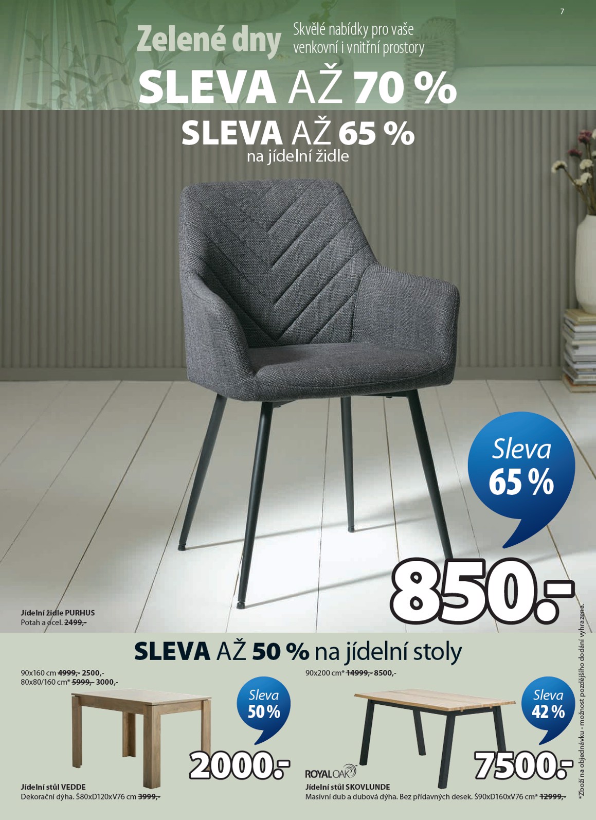 jysk - Aktuální JYSK leták platný od středy 20.05.2026 do úterý 26.05.2026 - page: 7