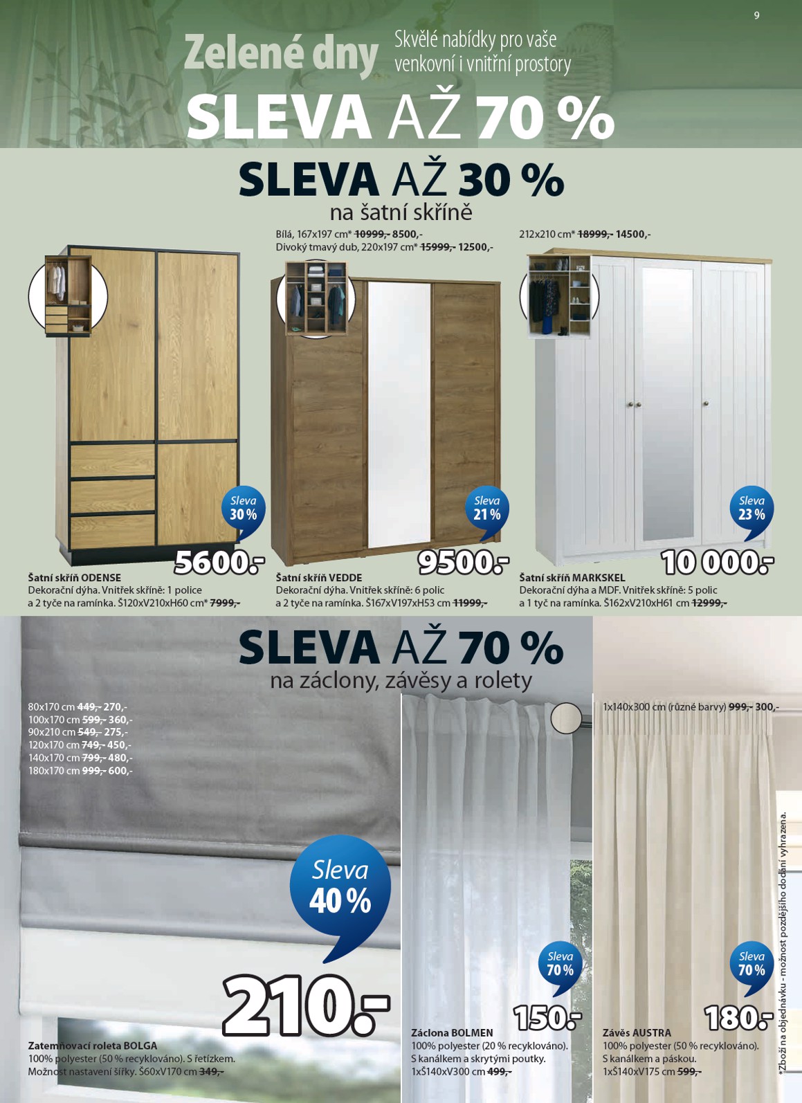 jysk - Aktuální JYSK leták platný od středy 20.05.2026 do úterý 26.05.2026 - page: 9