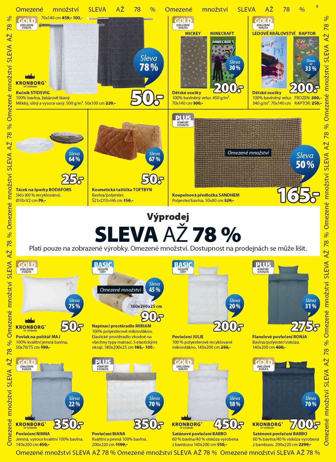 jysk - Aktuální JYSK leták platný od středy 10.06.2026 do úterý 30.06.2026 - page: 9