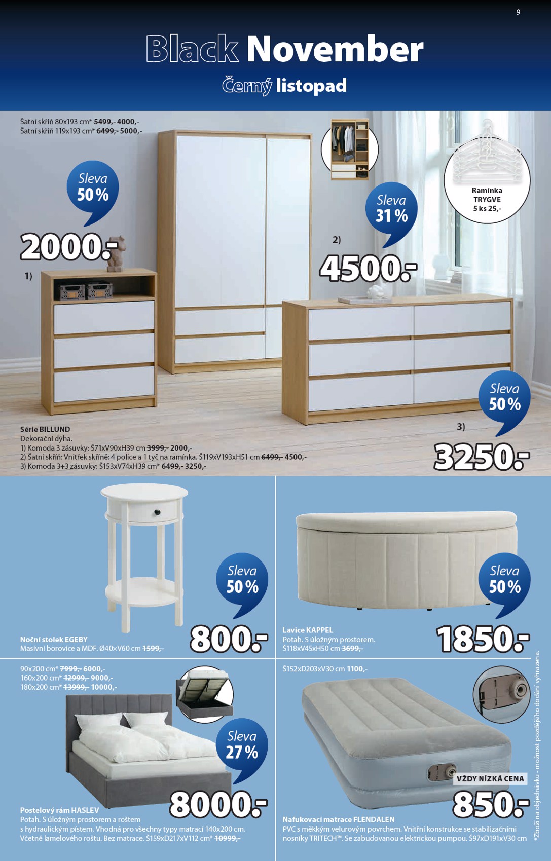 jysk - Aktuální leták JYSK - Black Friday od 03.11. do 23.11. - page: 9