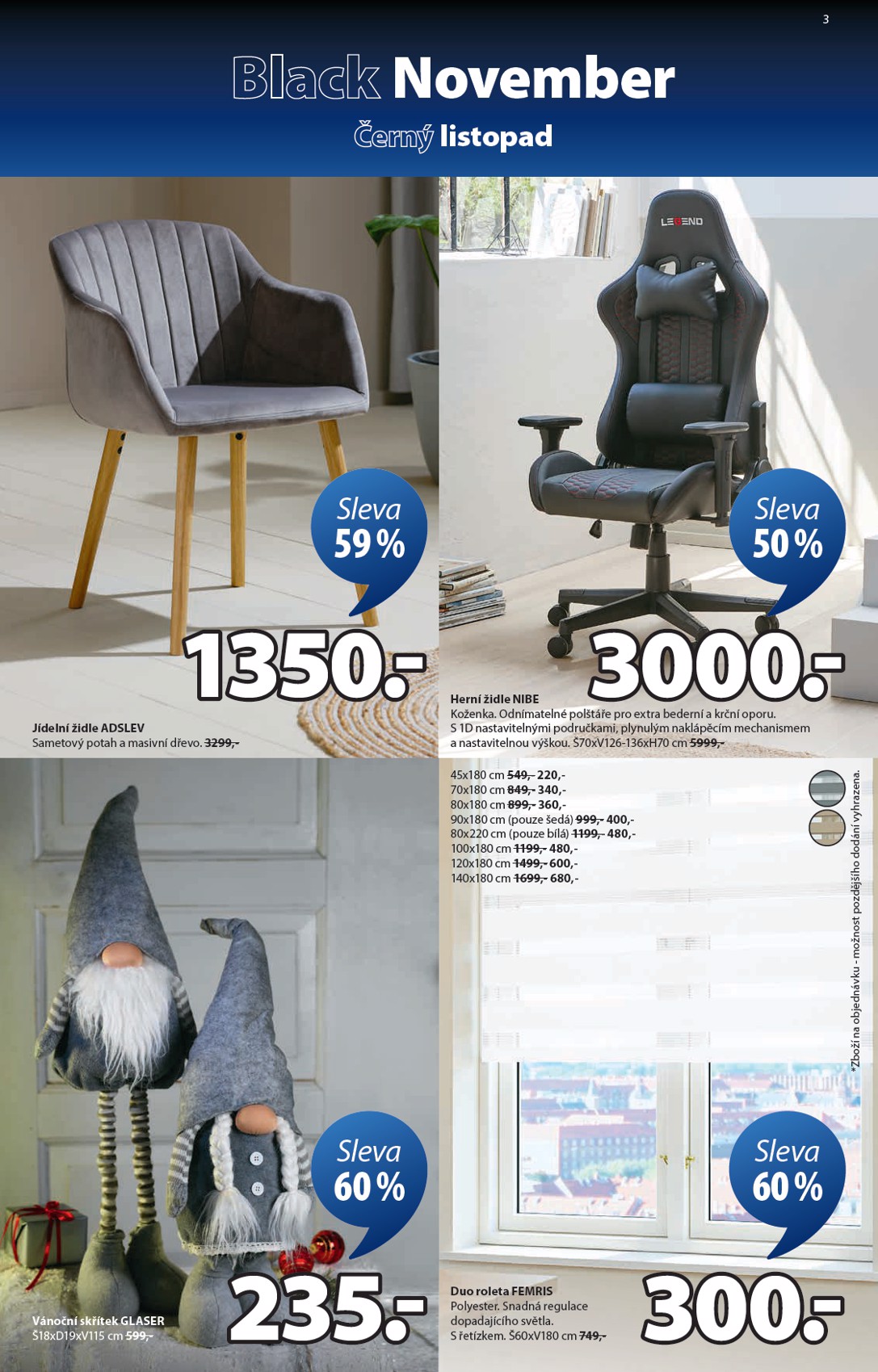 jysk - Aktuální leták JYSK - Black Friday od 03.11. do 23.11. - page: 3