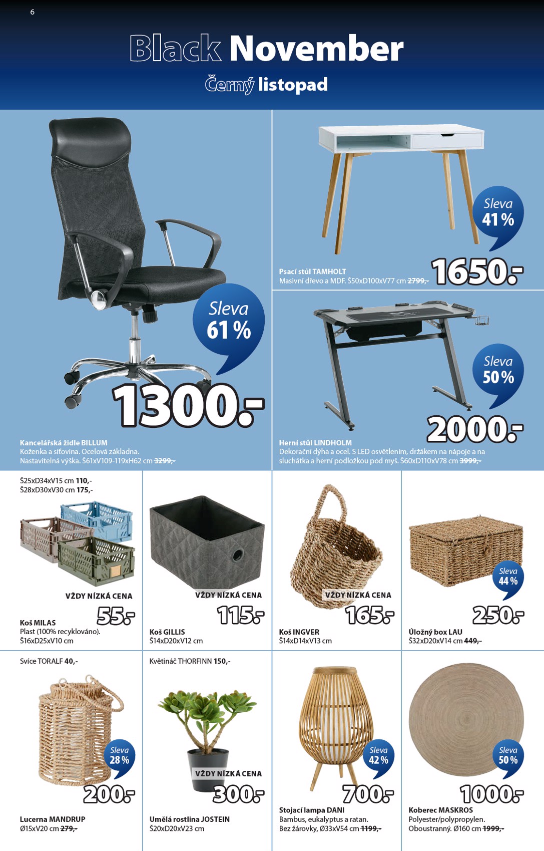 jysk - Aktuální leták JYSK - Black Friday od 03.11. do 23.11. - page: 6