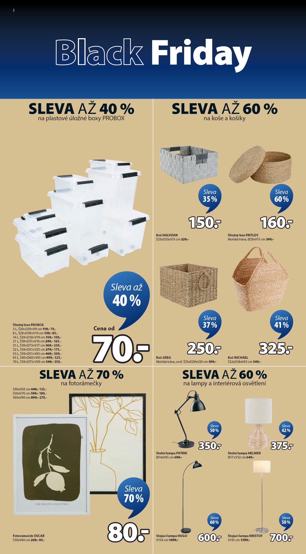 jysk - Aktuální leták JYSK - Black Friday od 19.11. do 23.11. - page: 3