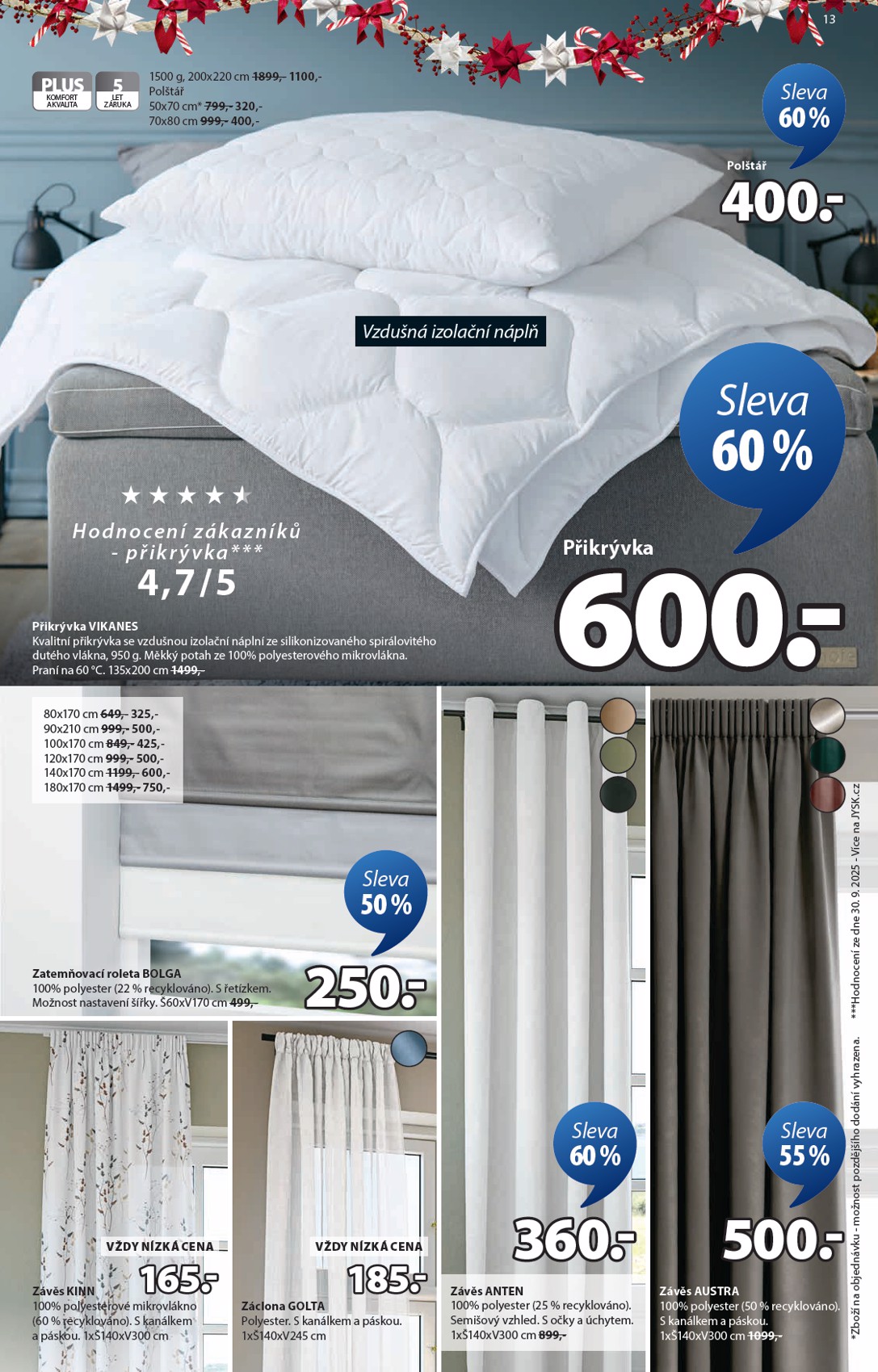 jysk - Aktuální leták JYSK od 24.11. do 24.12. - page: 13
