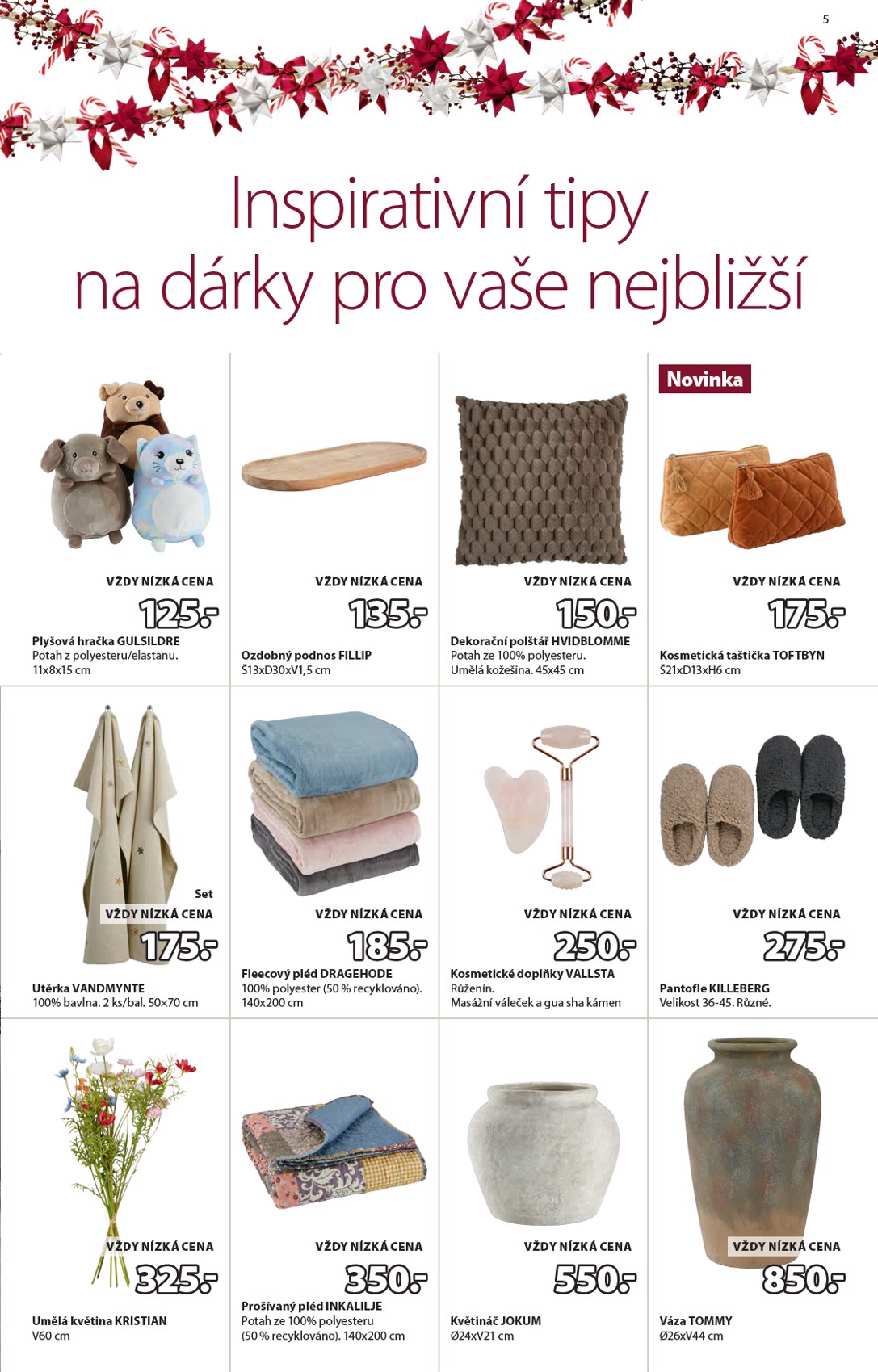 jysk - Aktuální leták JYSK od 24.11. do 24.12. - page: 5