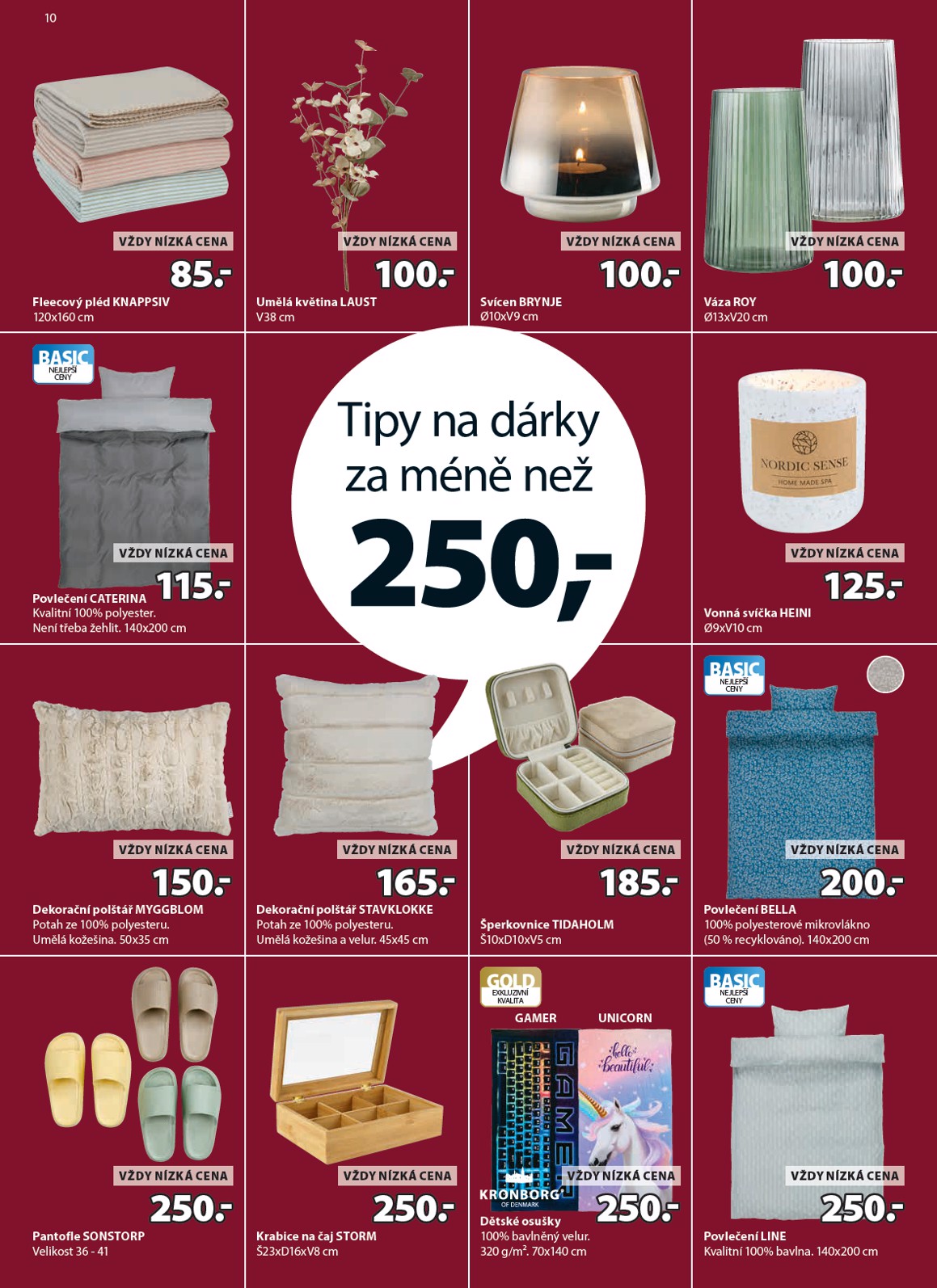 jysk - Aktuální leták JYSK od 08.12. do 24.12. - page: 10