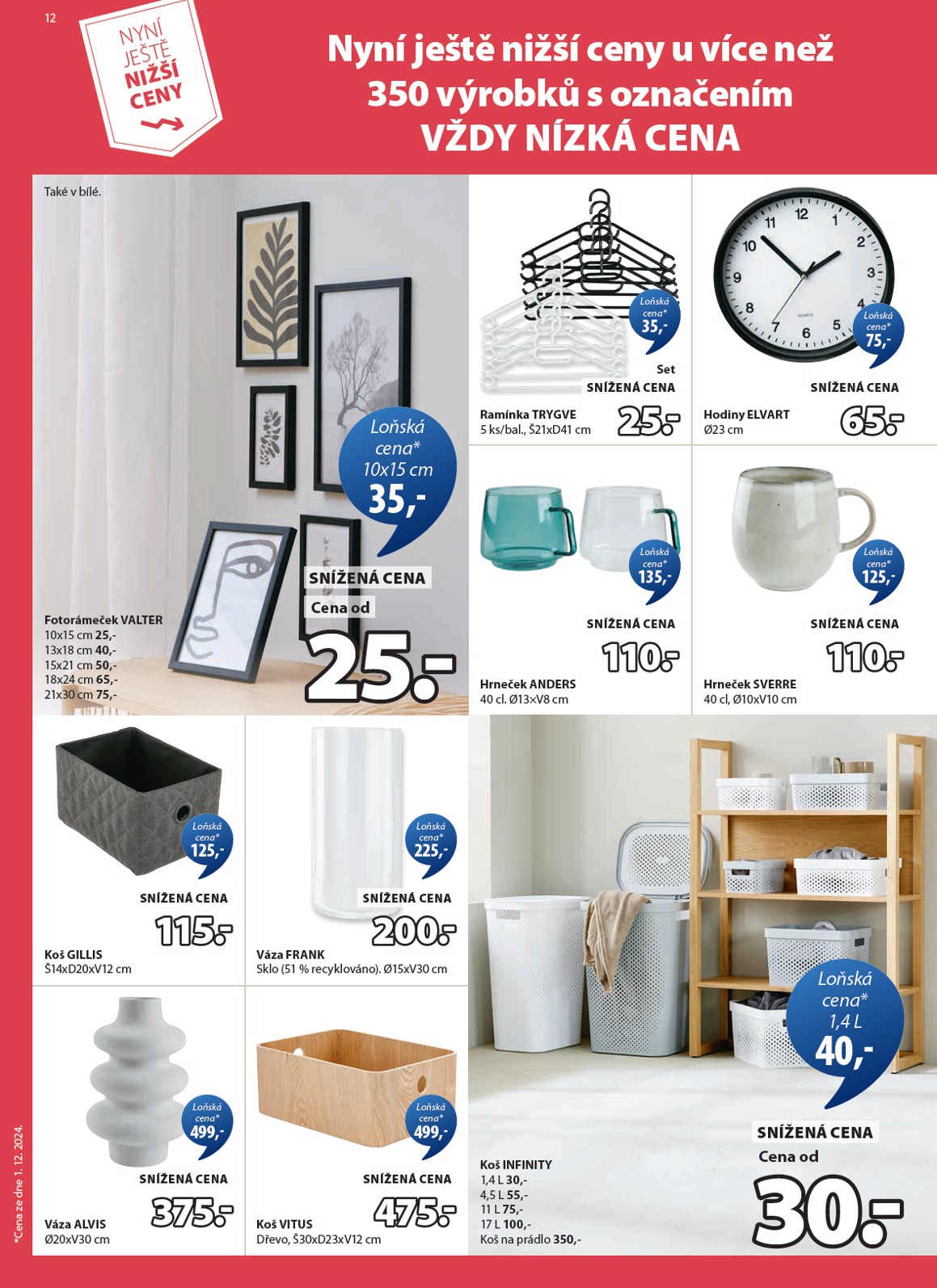 jysk - Aktuální leták JYSK od 08.12. do 24.12. - page: 12