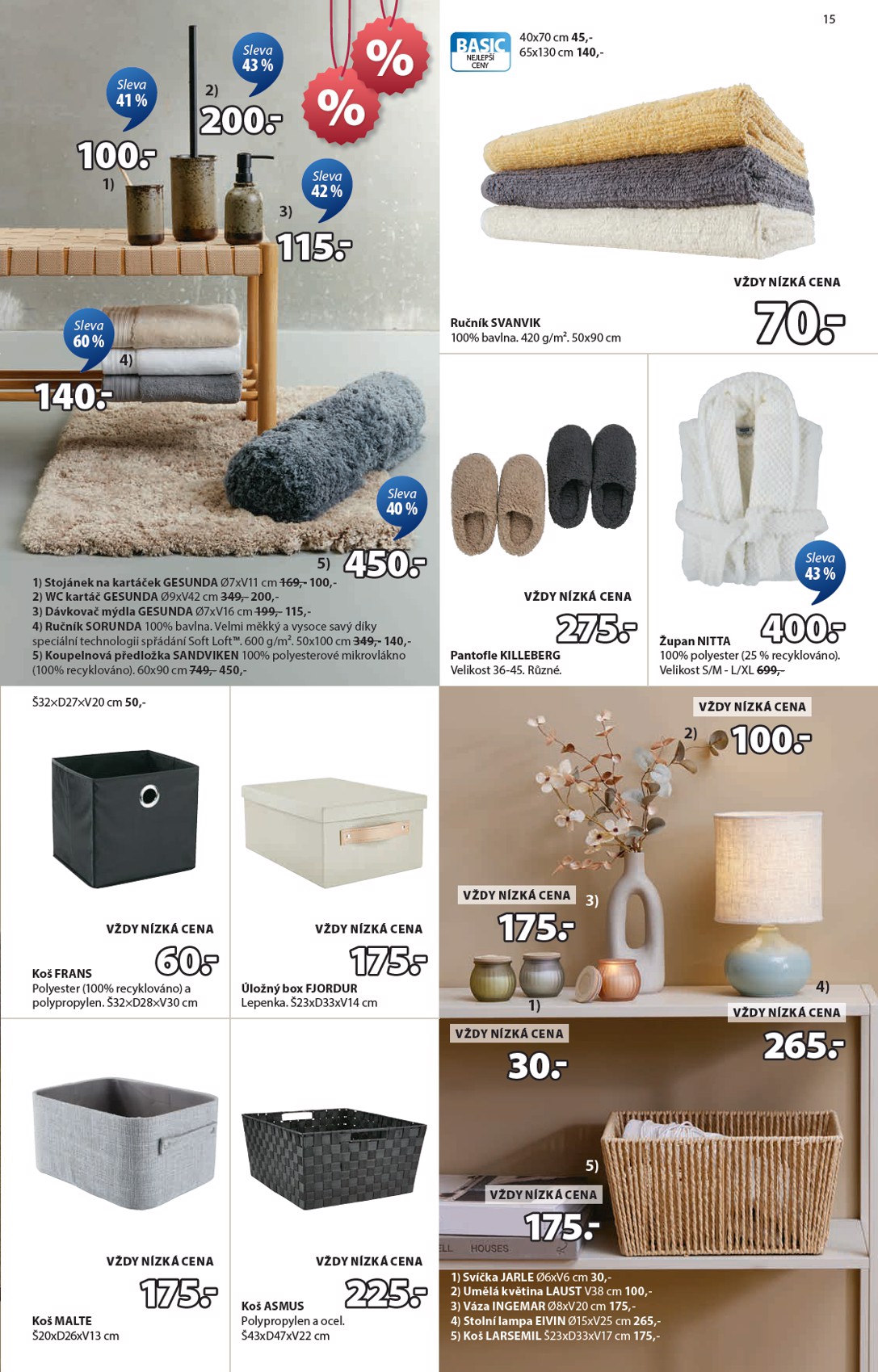 jysk - Aktuální leták JYSK od 25.12. do 03.02. - page: 15