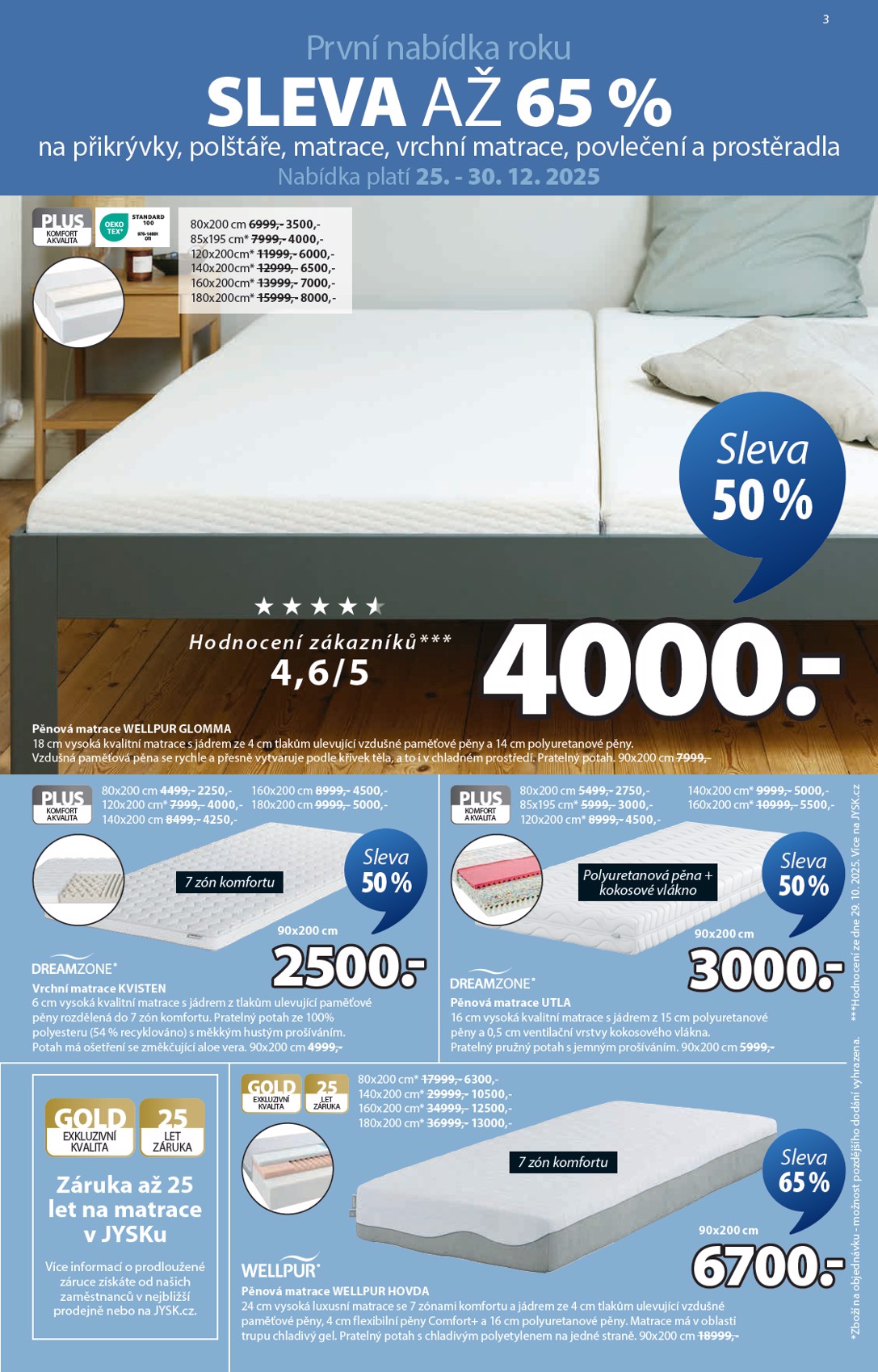 jysk - Aktuální leták JYSK od 25.12. do 03.02. - page: 3
