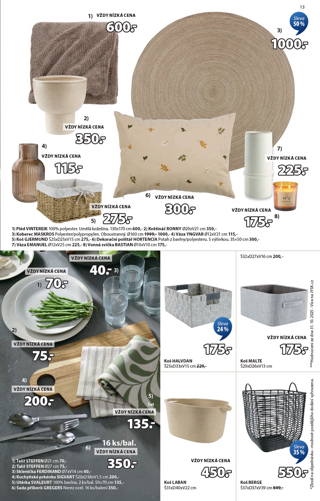 jysk - Aktuální leták JYSK od 31.12. do 03.02. - page: 13