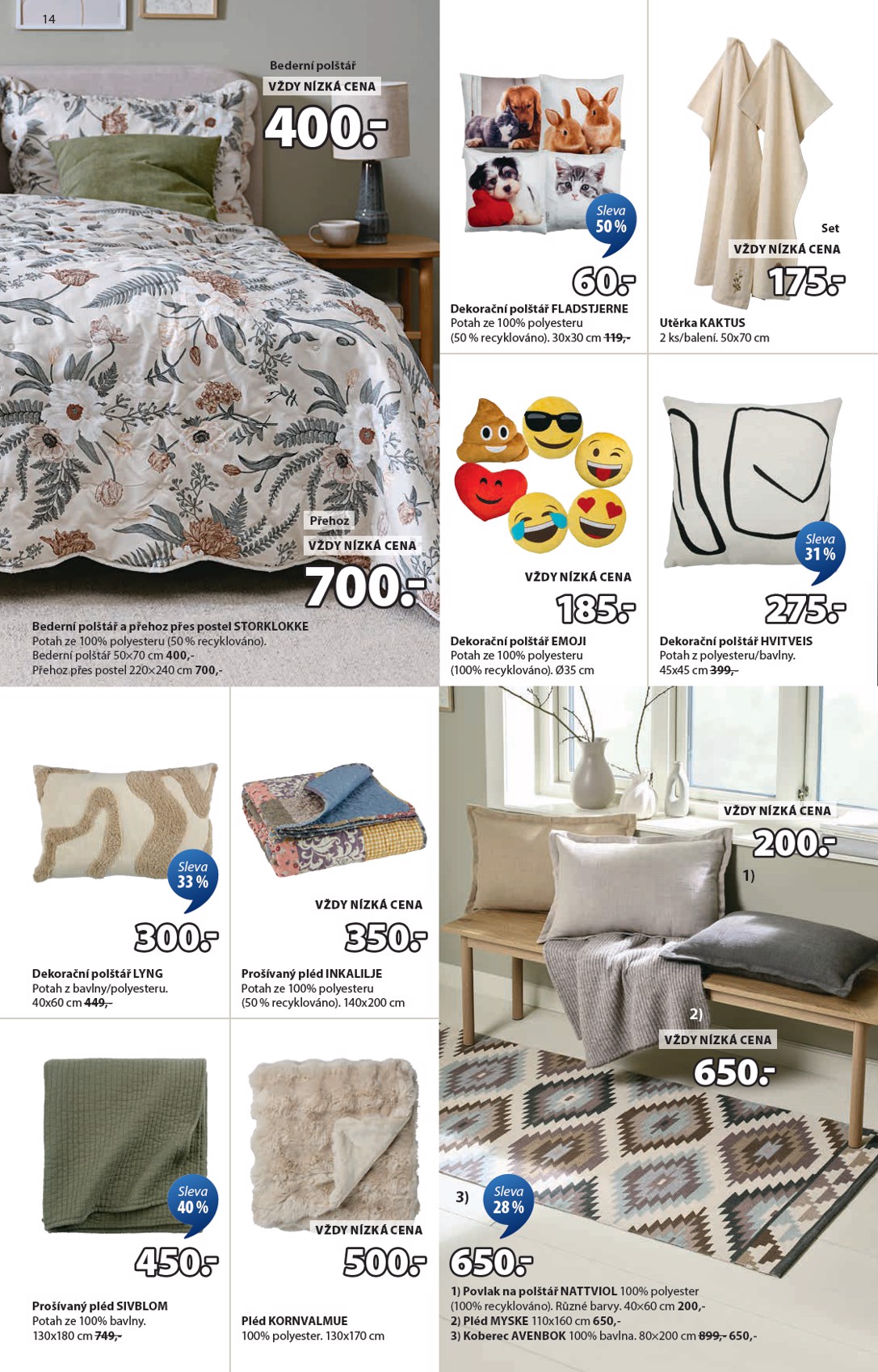 jysk - Aktuální leták JYSK od 31.12. do 03.02. - page: 14