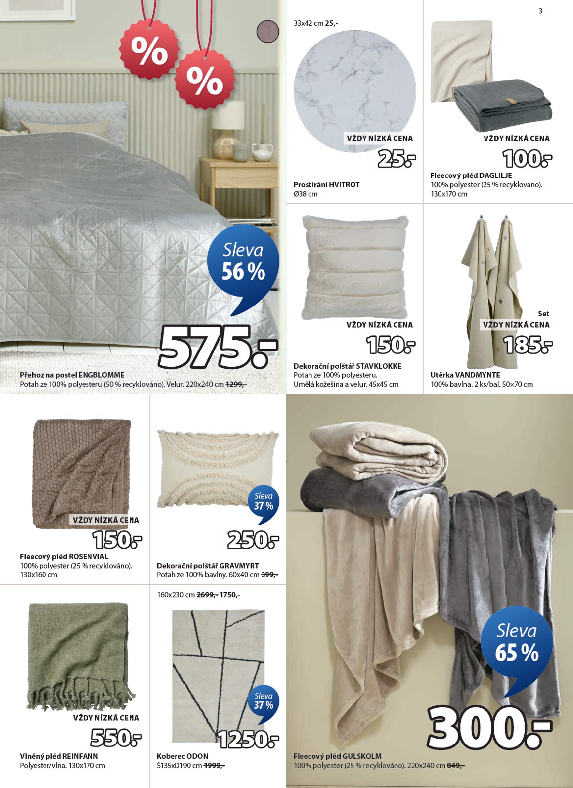 jysk - Aktuální leták JYSK od 12.01. do 03.02. - page: 3