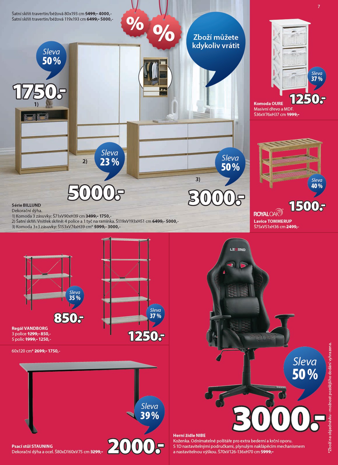 jysk - Aktuální leták JYSK od 12.01. do 03.02. - page: 7