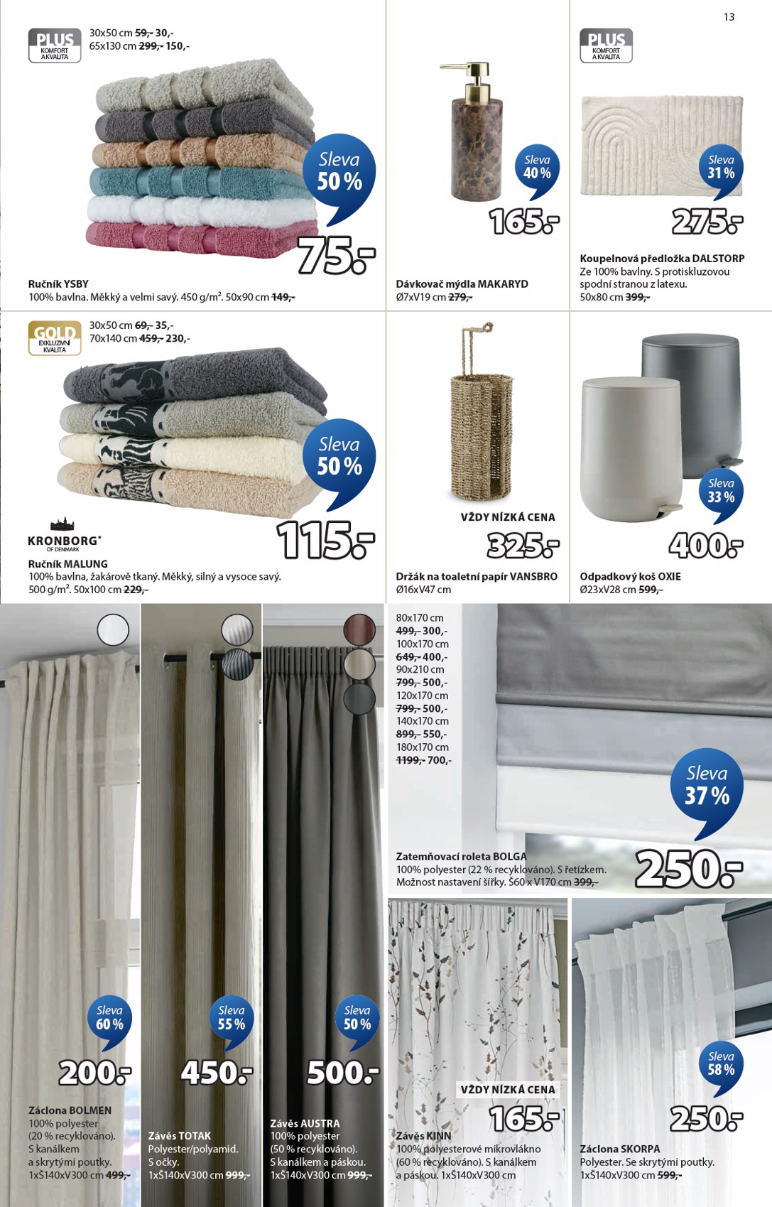 jysk - JYSK leták platný od středy 04.02.2026 do úterý 10.03.2026 - page: 13