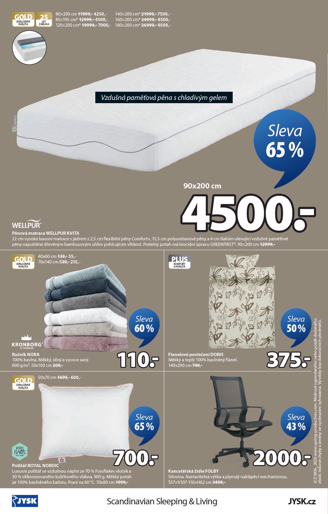 jysk - JYSK leták platný od středy 04.02.2026 do úterý 10.03.2026 - page: 16