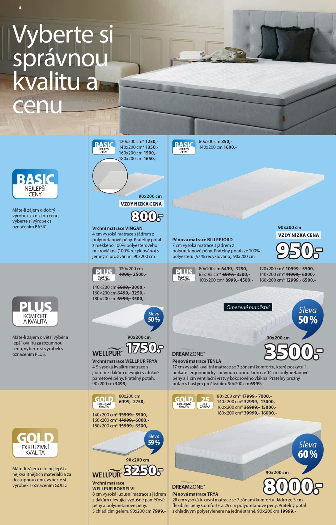 jysk - JYSK leták platný od středy 04.02.2026 do úterý 10.03.2026 - page: 8