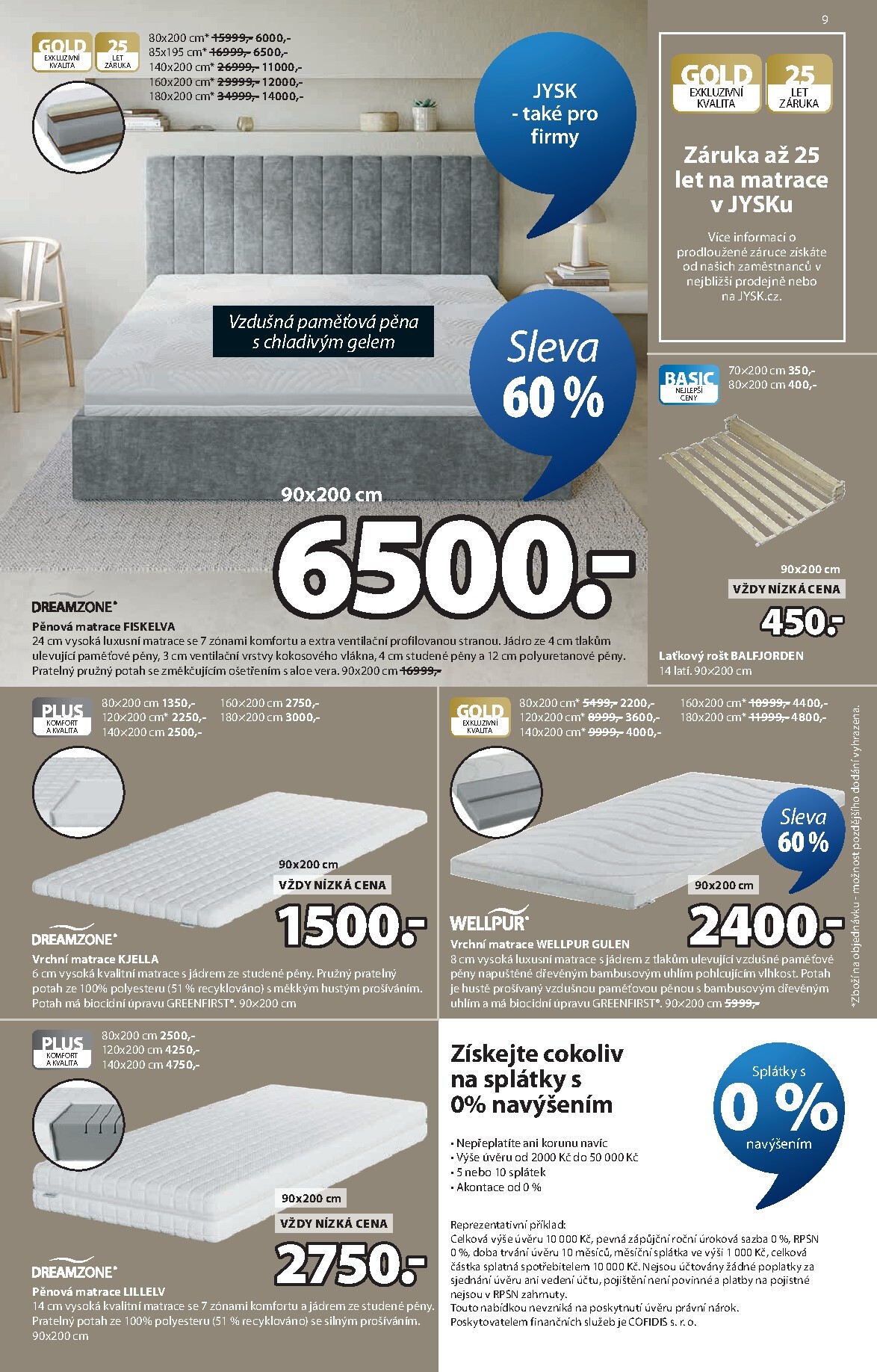 jysk - JYSK leták platný od pondělí 23.02.2026 do úterý 10.03.2026 - page: 9