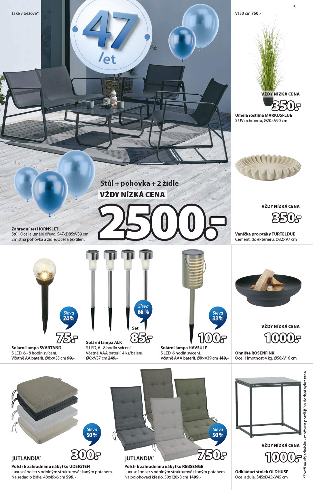 jysk - JYSK leták platný od středy 11.03.2026 do úterý 14.04.2026 - page: 5
