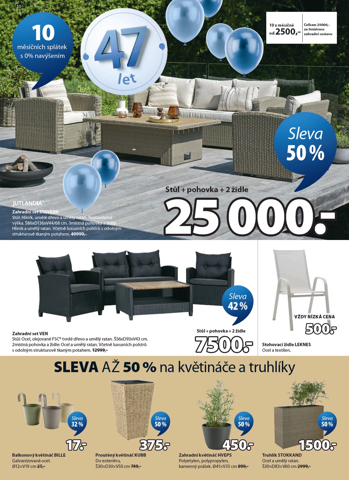 jysk - JYSK leták platný od středy 25.03.2026 do úterý 14.04.2026 - page: 10