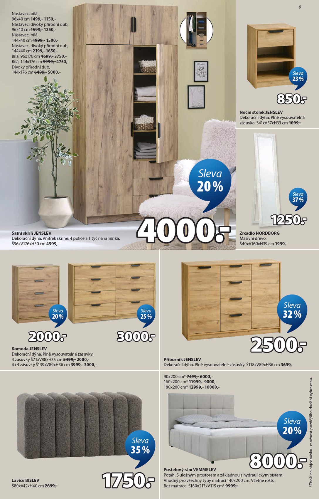 jysk - Aktuální JYSK leták platný od středy 15.04.2026 do úterý 26.05.2026 - page: 9