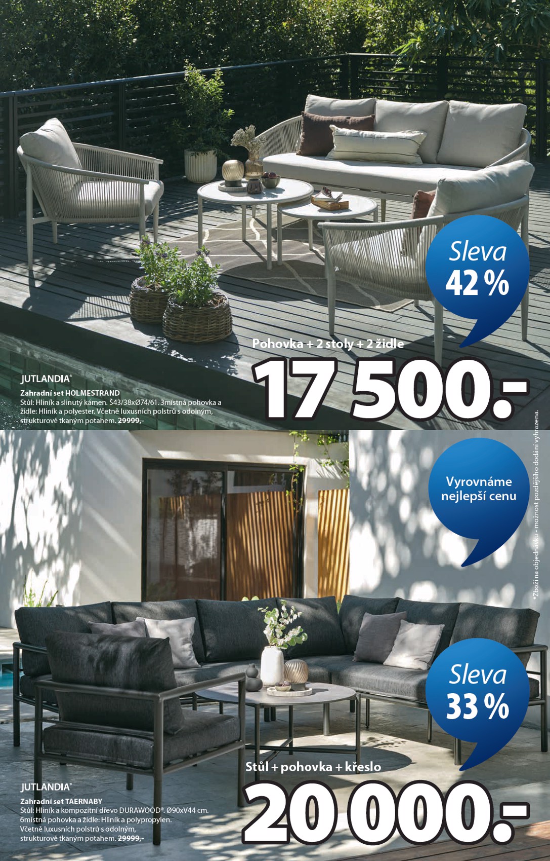 jysk - Aktuální JYSK leták platný od středy 15.04.2026 do úterý 26.05.2026 - page: 5