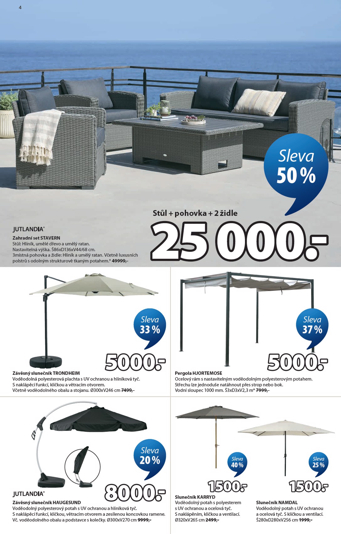 jysk - Aktuální JYSK leták platný od středy 15.04.2026 do úterý 26.05.2026 - page: 4