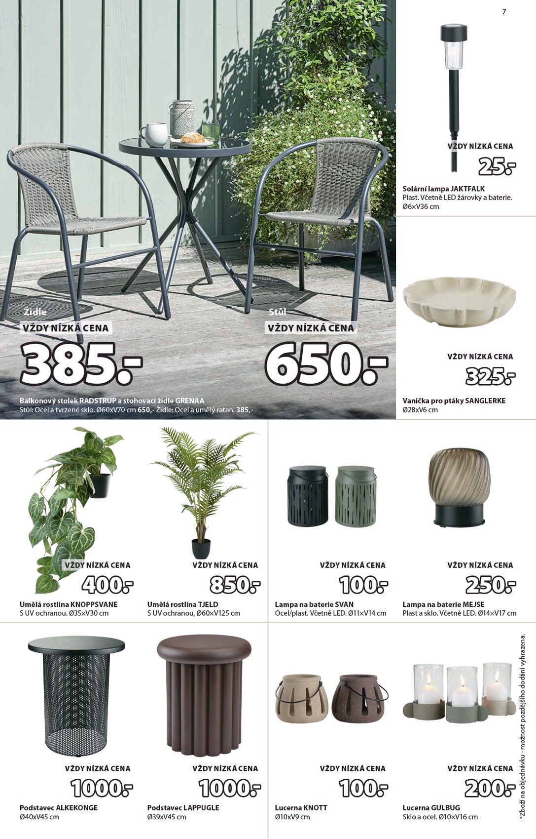 jysk - Aktuální JYSK leták platný od středy 15.04.2026 do úterý 26.05.2026 - page: 7