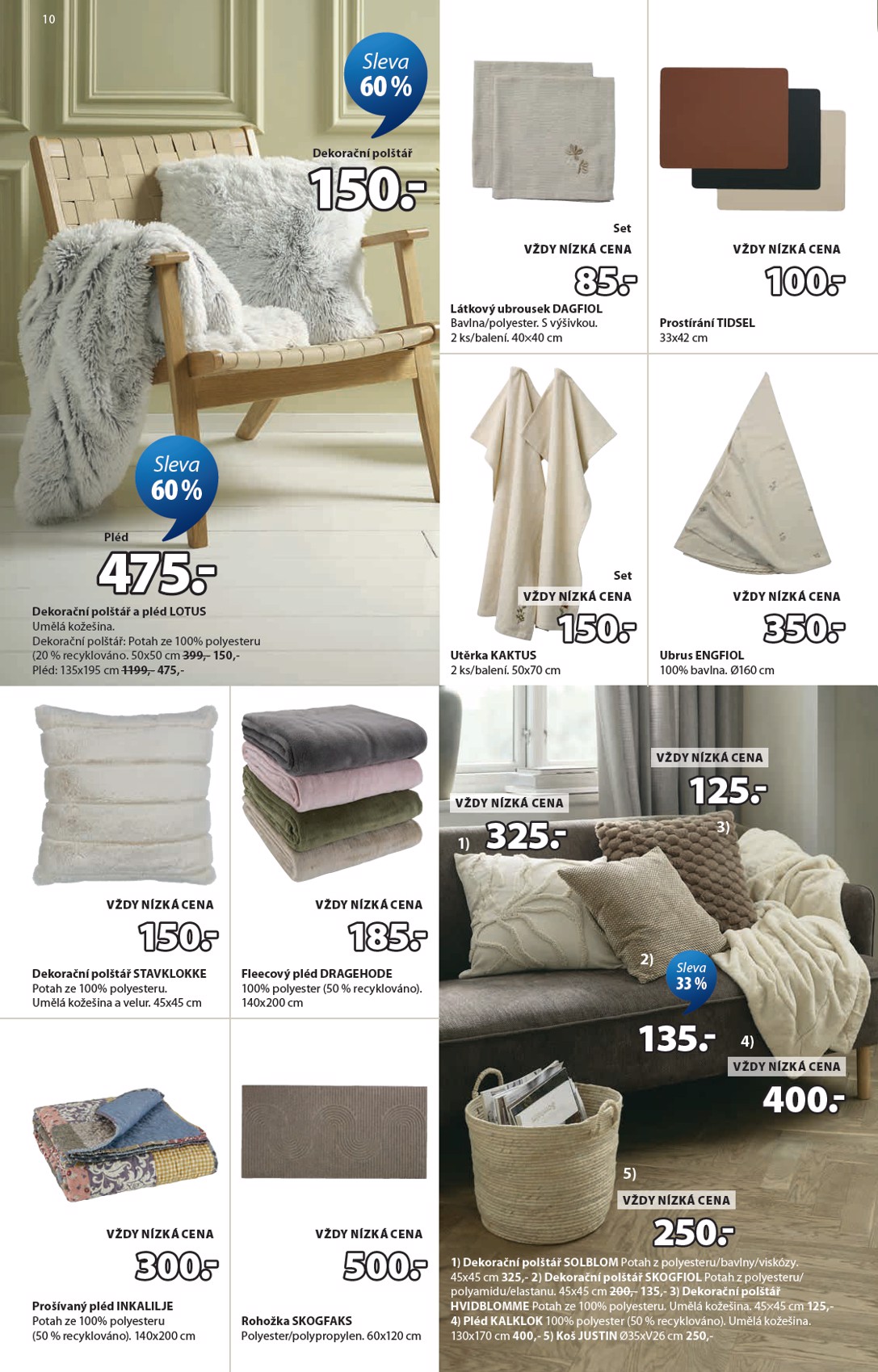 jysk - Aktuální JYSK leták platný od středy 15.04.2026 do úterý 26.05.2026 - page: 10