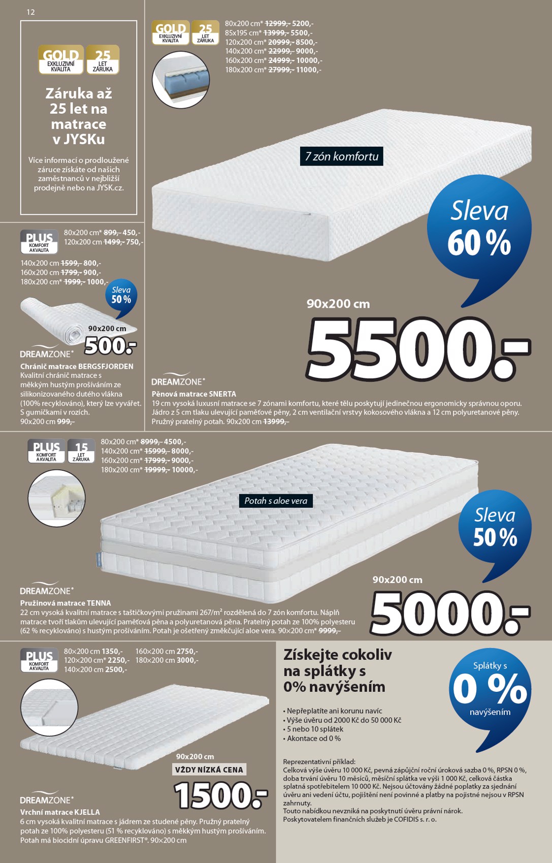 jysk - Aktuální JYSK leták platný od středy 15.04.2026 do úterý 26.05.2026 - page: 12