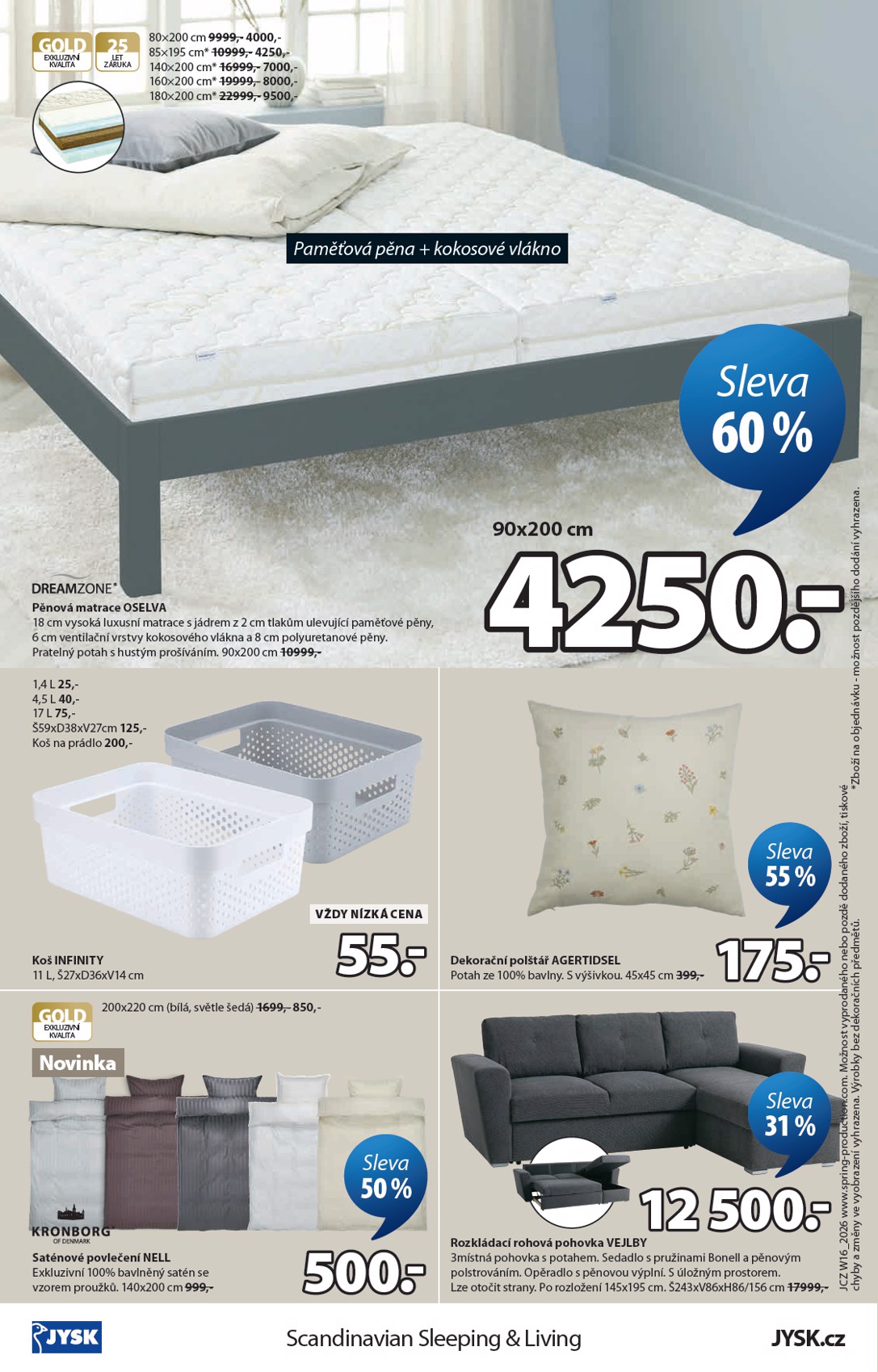 jysk - Aktuální JYSK leták platný od středy 15.04.2026 do úterý 26.05.2026 - page: 16