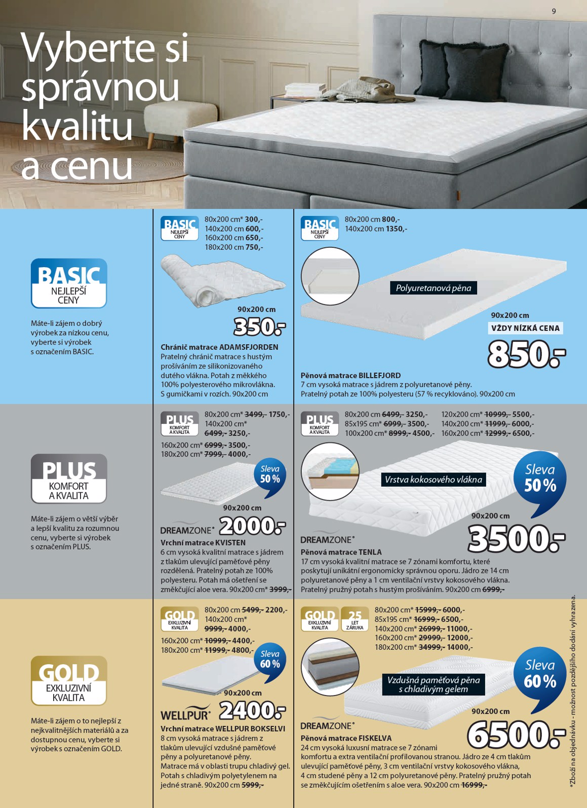 jysk - Aktuální JYSK leták platný od středy 22.04.2026 do úterý 26.05.2026 - page: 9