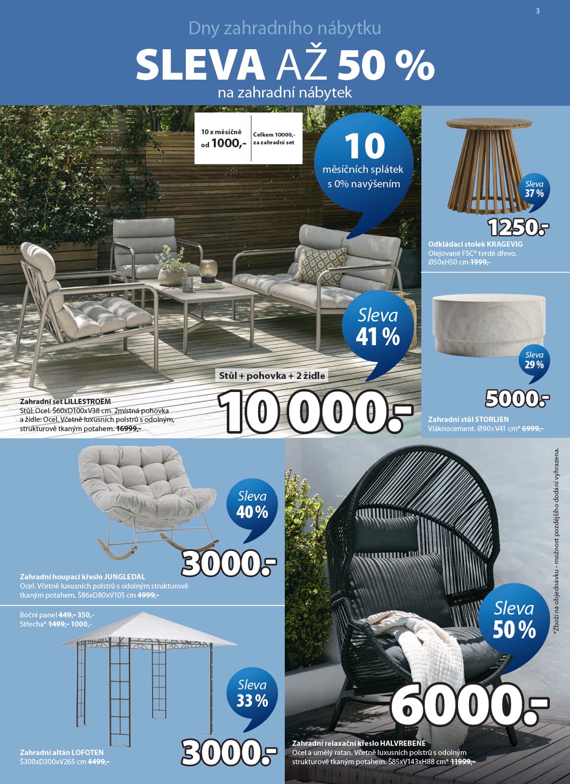 jysk - Aktuální JYSK leták platný od středy 22.04.2026 do úterý 26.05.2026 - page: 3