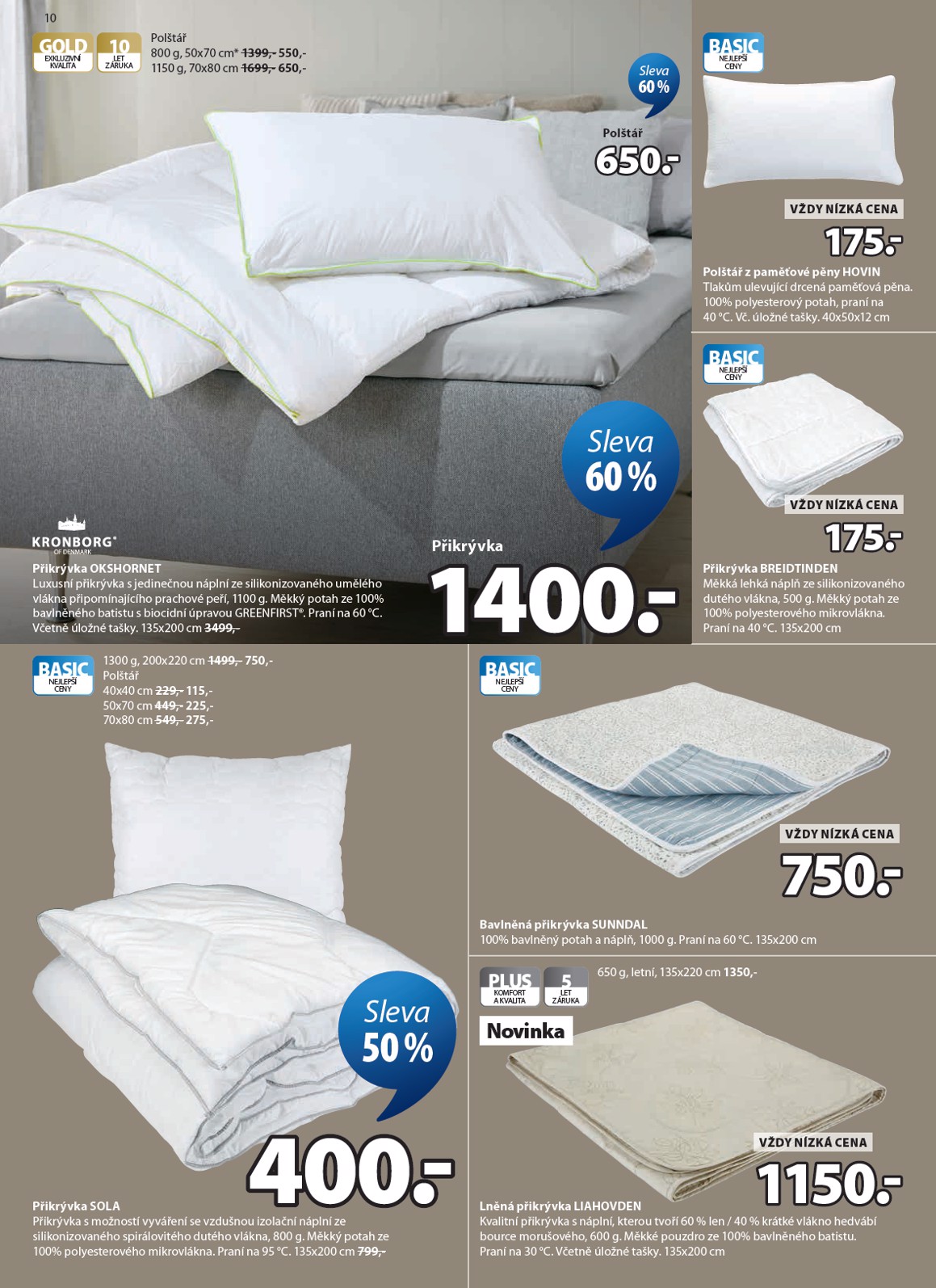 jysk - Aktuální JYSK leták platný od středy 22.04.2026 do úterý 26.05.2026 - page: 10