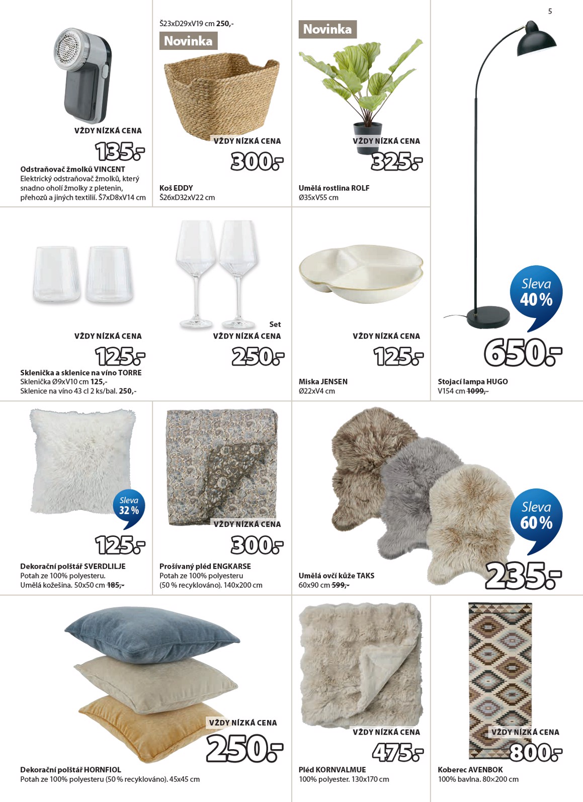 jysk - Aktuální JYSK leták platný od středy 22.04.2026 do úterý 26.05.2026 - page: 5