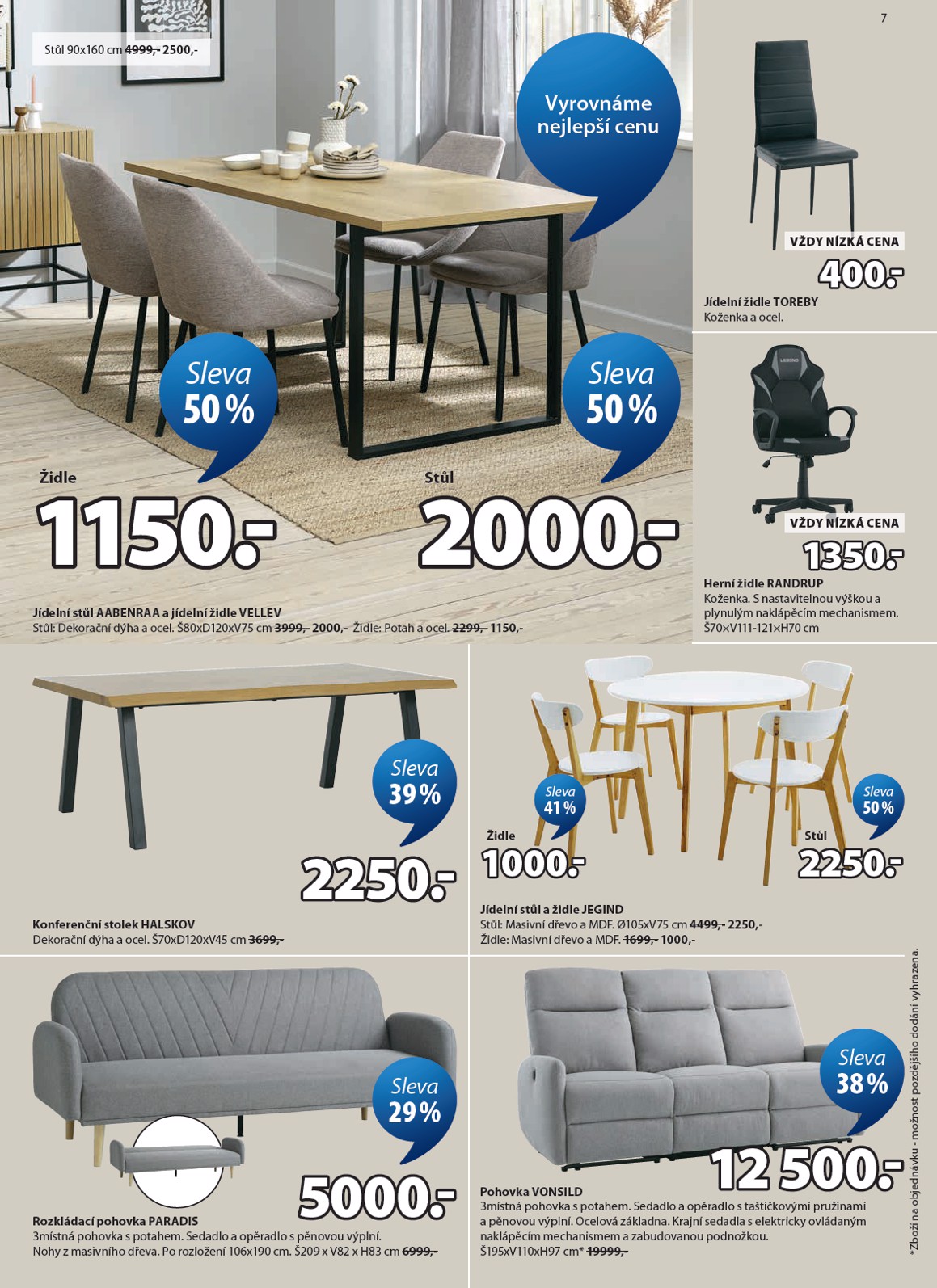 jysk - Aktuální JYSK leták platný od středy 22.04.2026 do úterý 26.05.2026 - page: 7