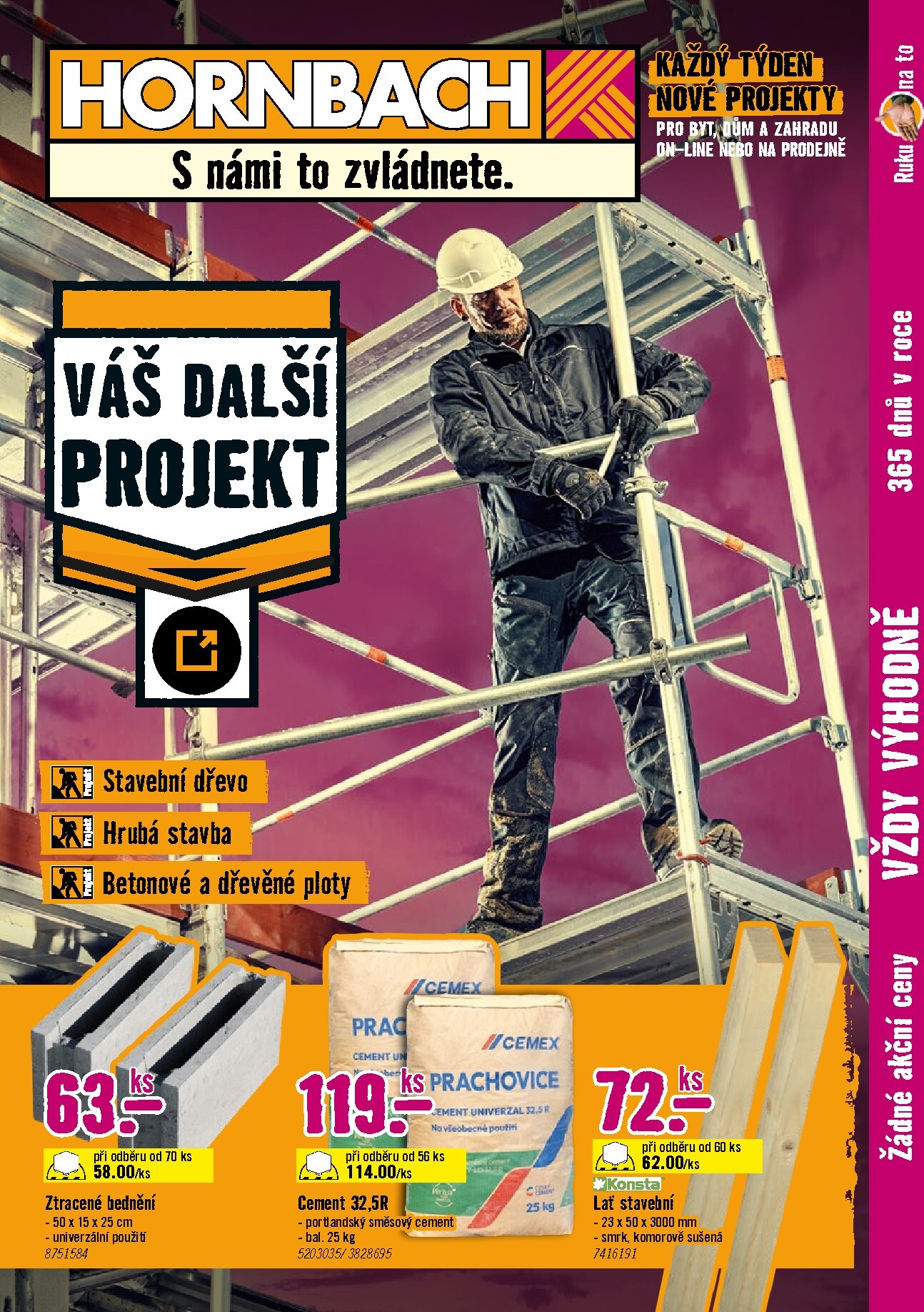 hornbach - Aktuální Hornbach - Drive In leták platný od středy 20.05.2026 do středy 03.06.2026