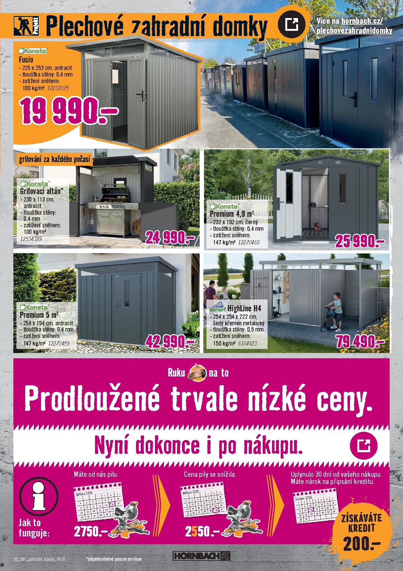 hornbach - Aktuální Hornbach - Zahradní stavebniny leták platný od středy 27.05.2026 do středy 10.06.2026 - page: 3
